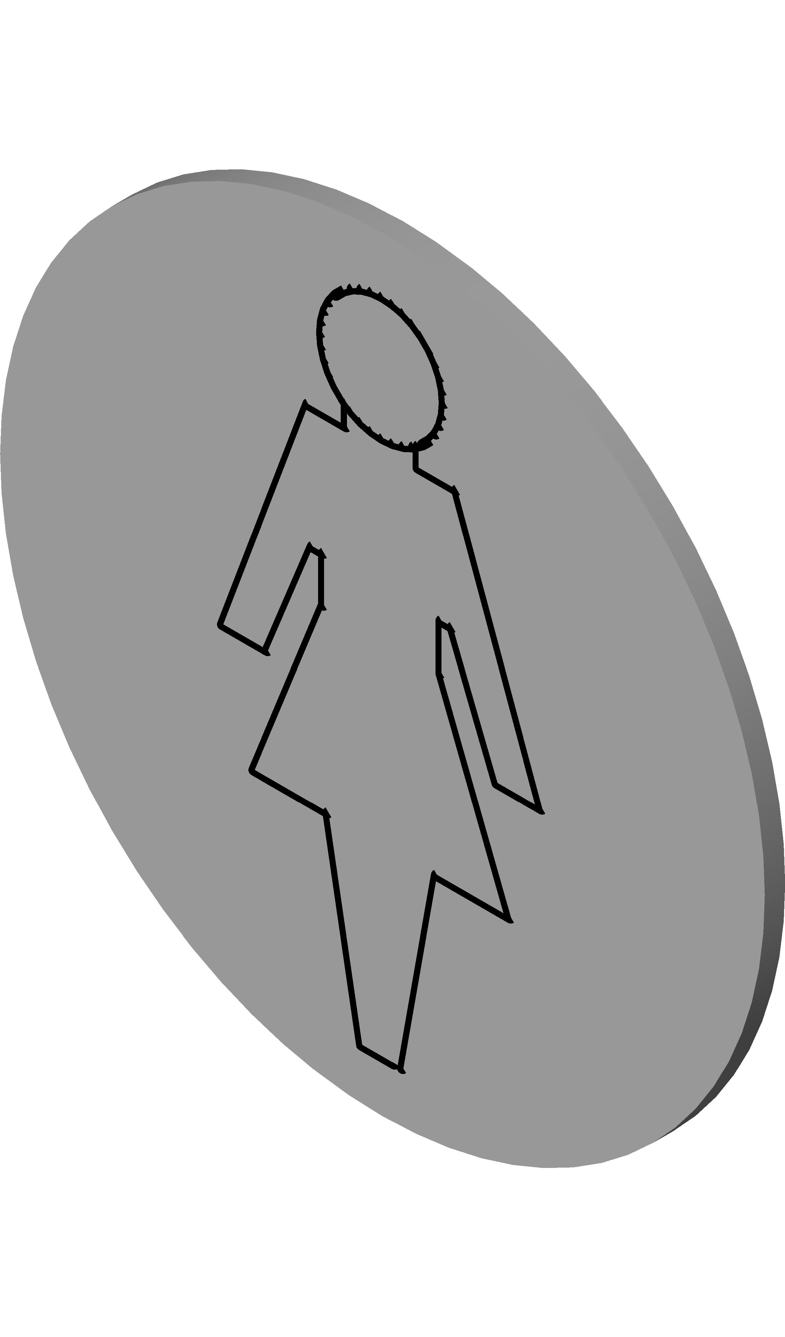 Signage Female revit family free download