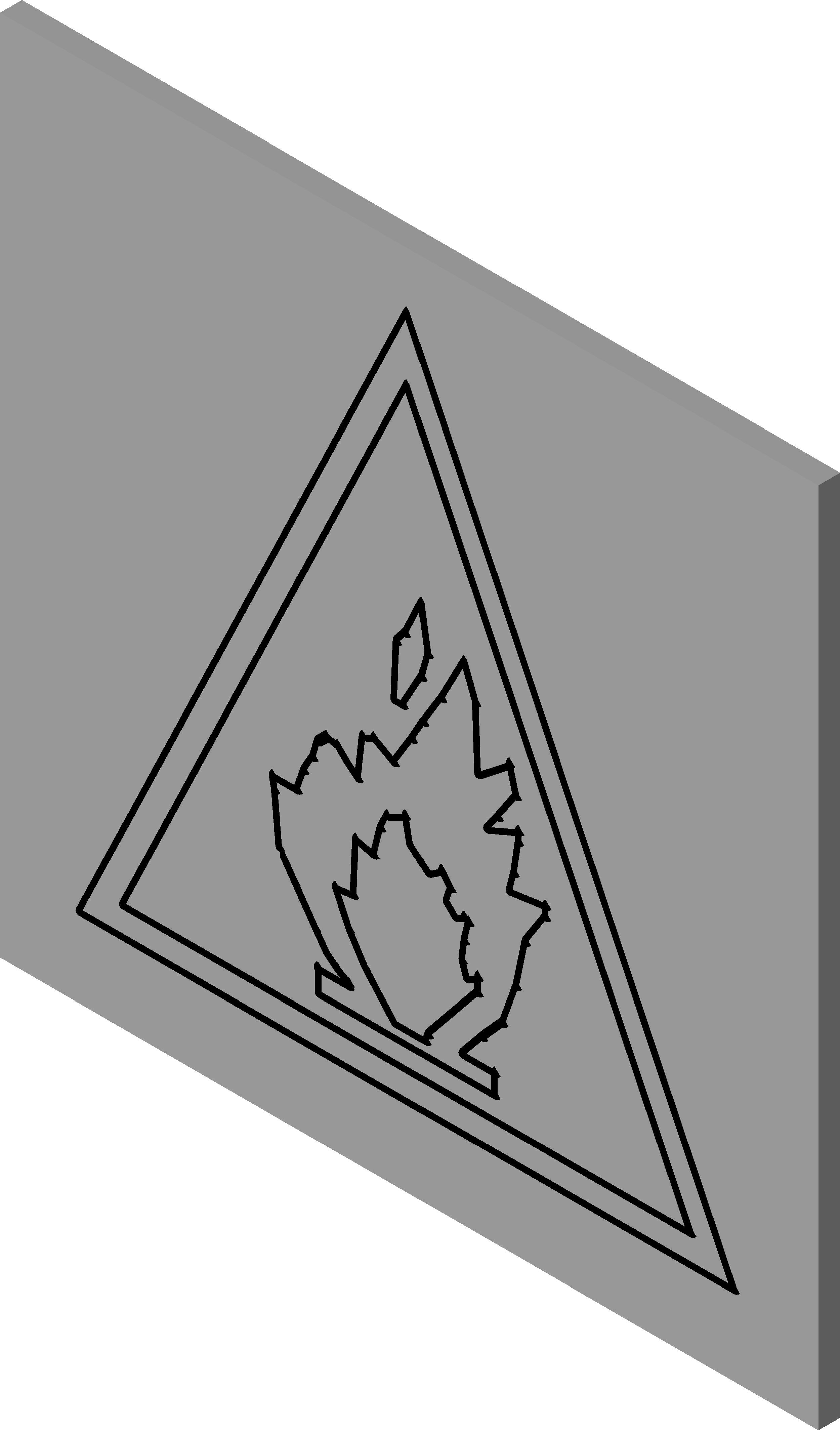 Signage Flamable revit family free download