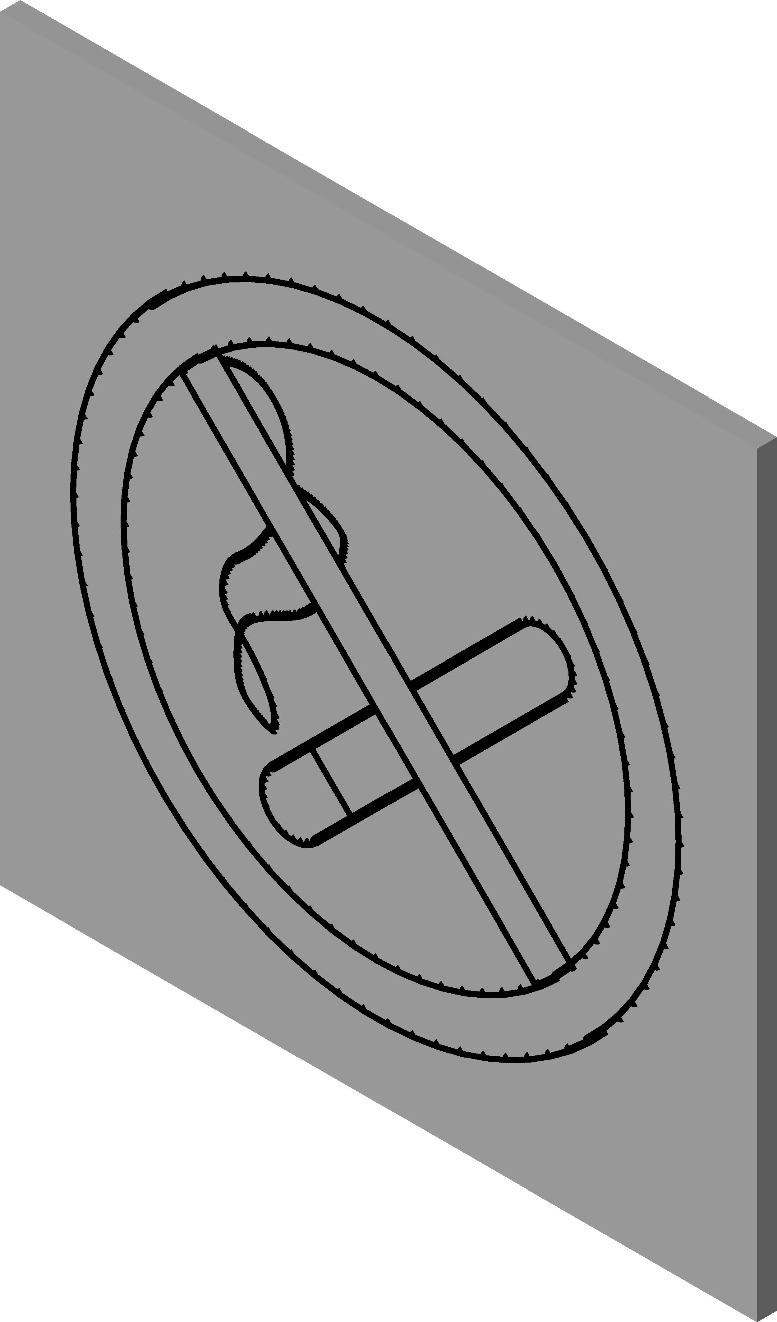 Signage No Smoking revit family free download