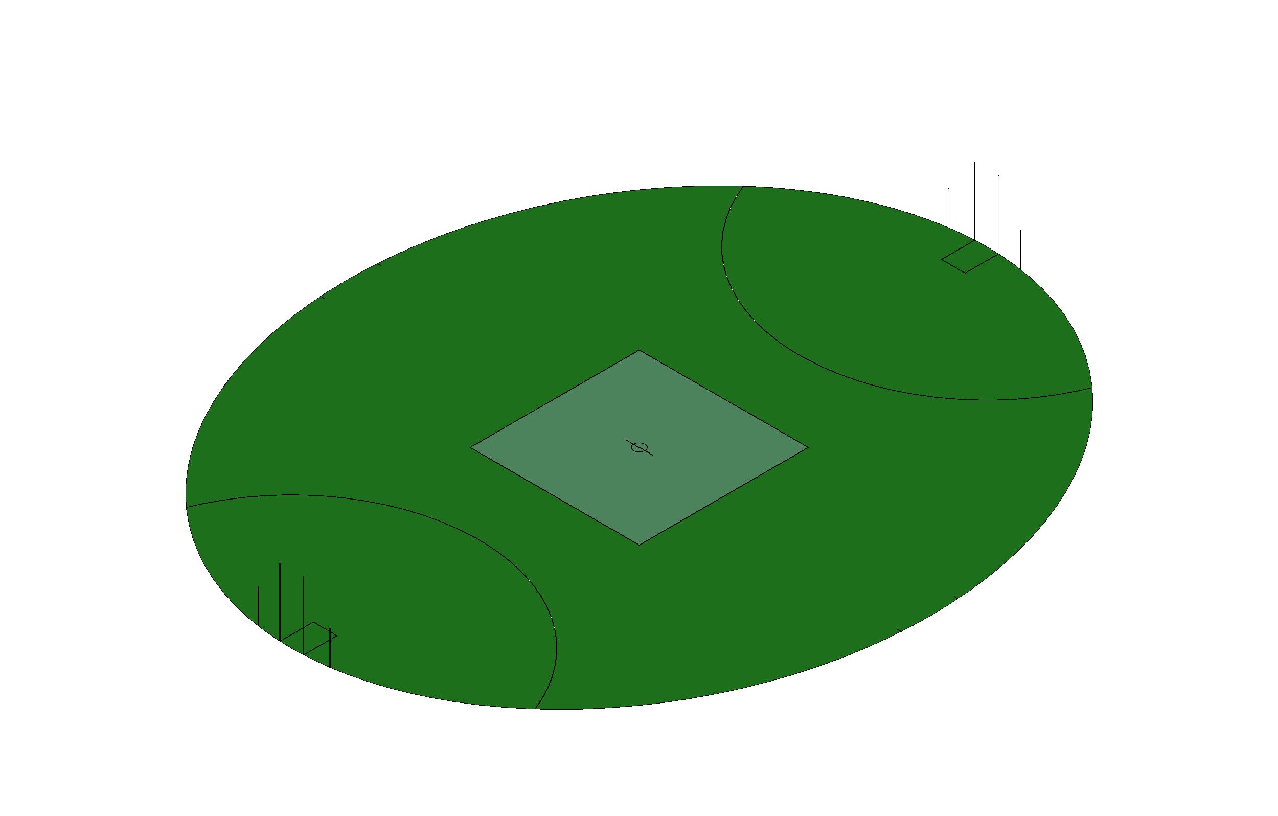 Sports field AFL revit family free download