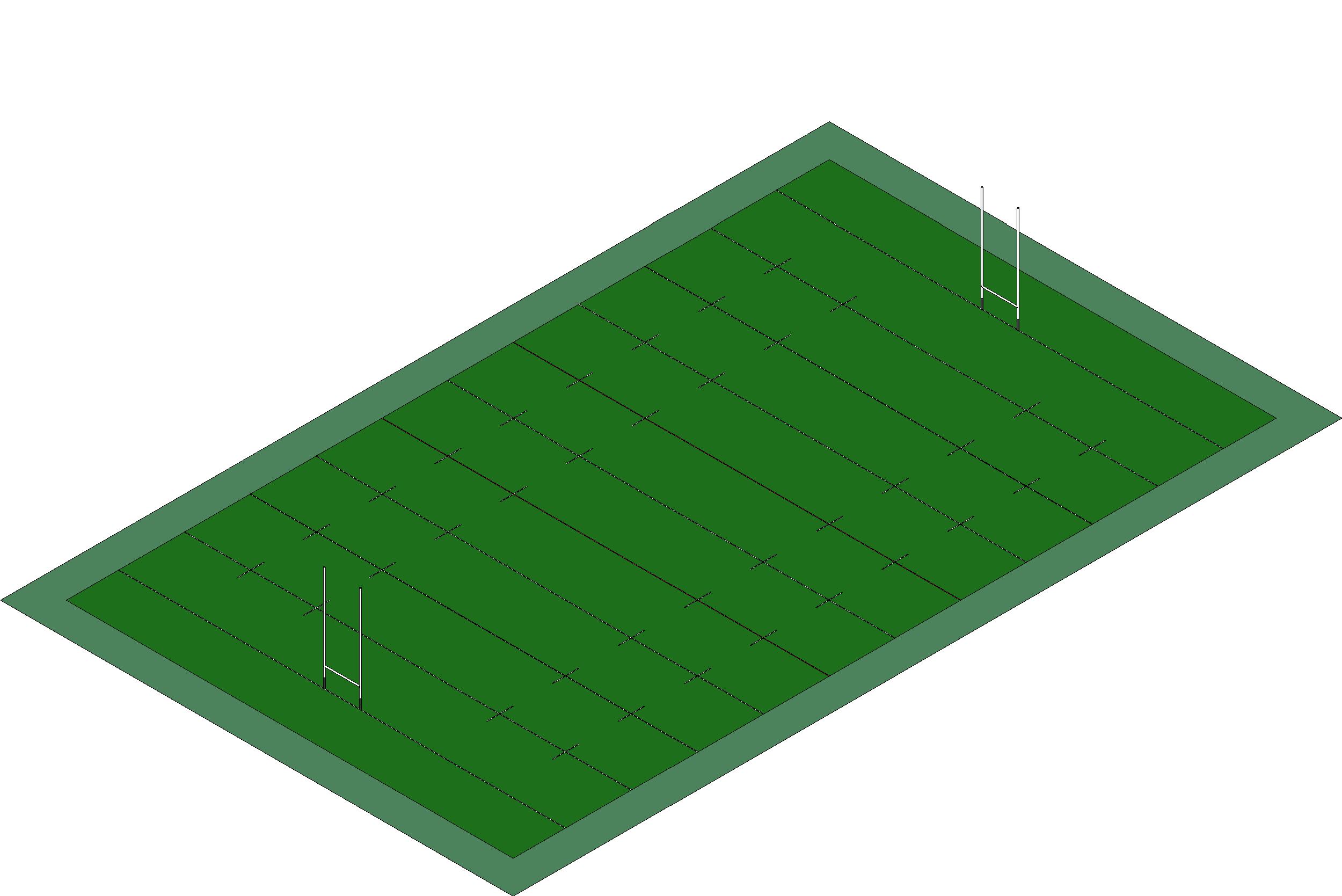 Sports field NRL revit family free download