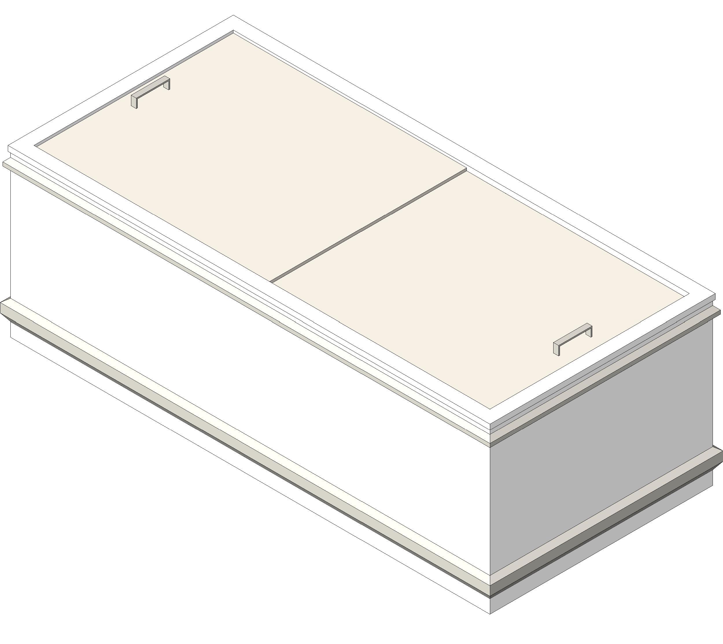 Freezer Closed Top revit family free download