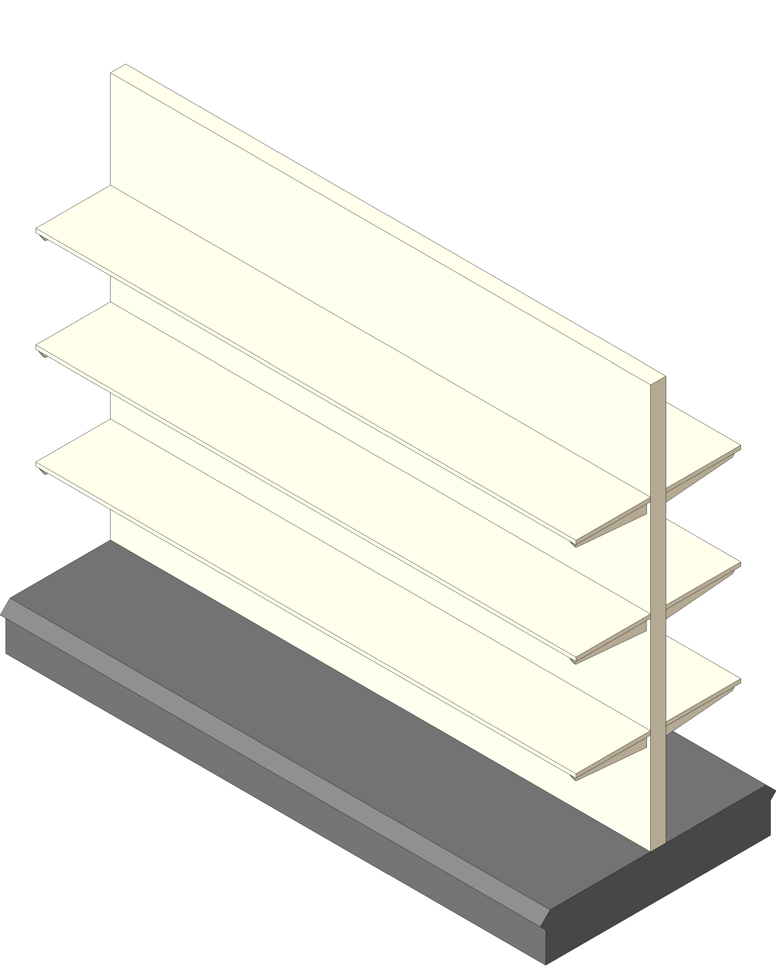 Gondola Two Sided revit family free download