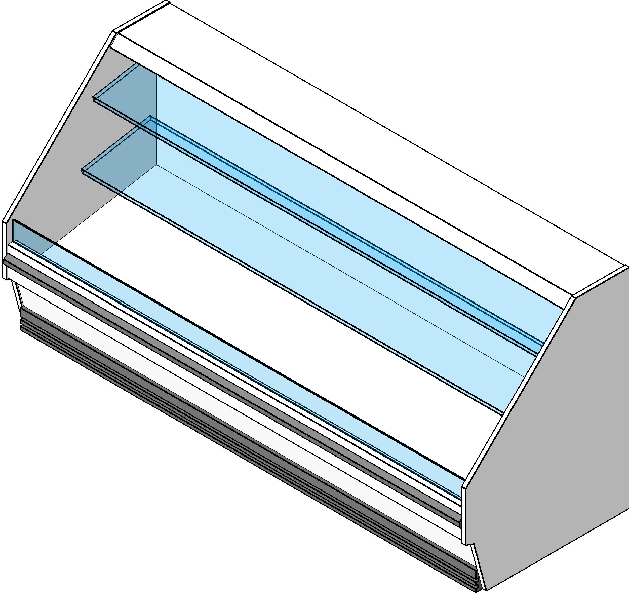 Merchandiser Meat Low revit family free download