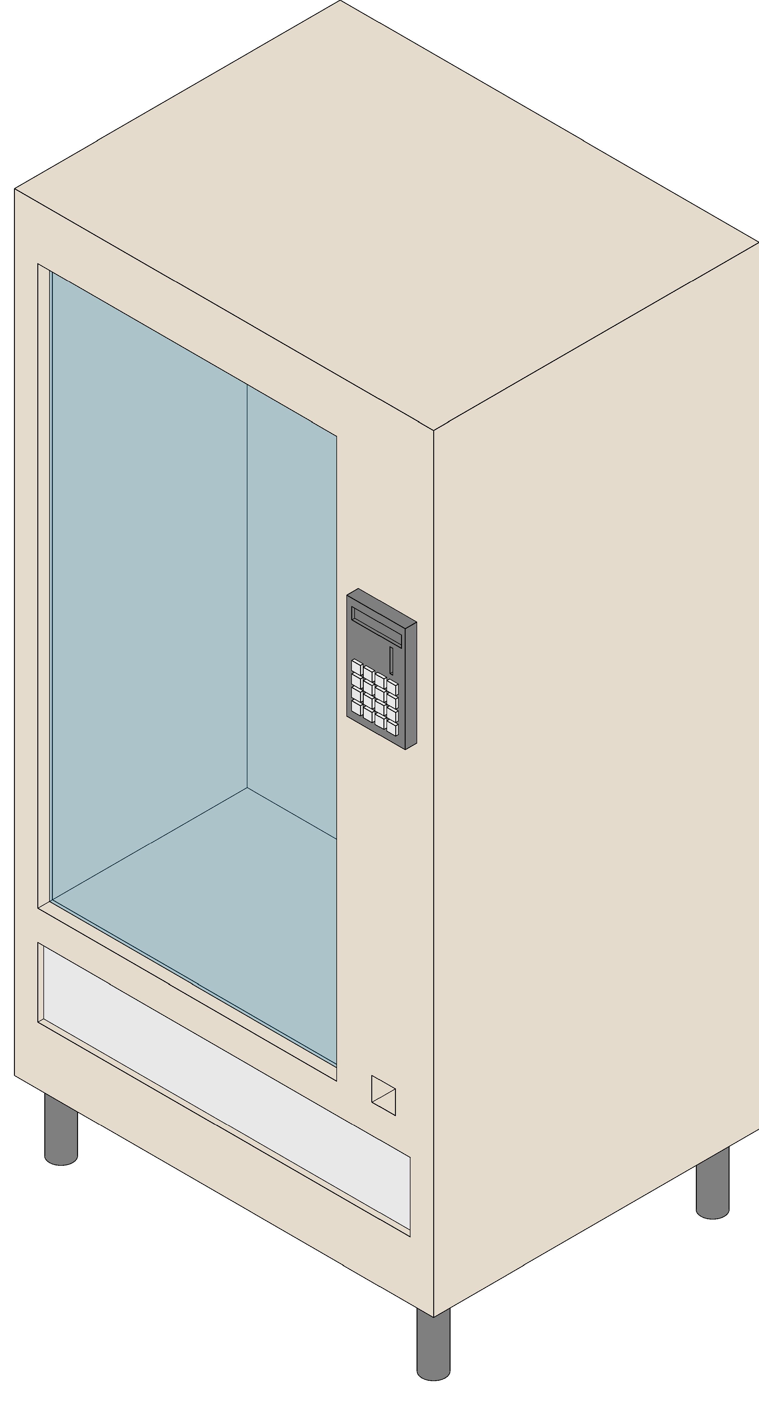 Vending Candy revit family free download