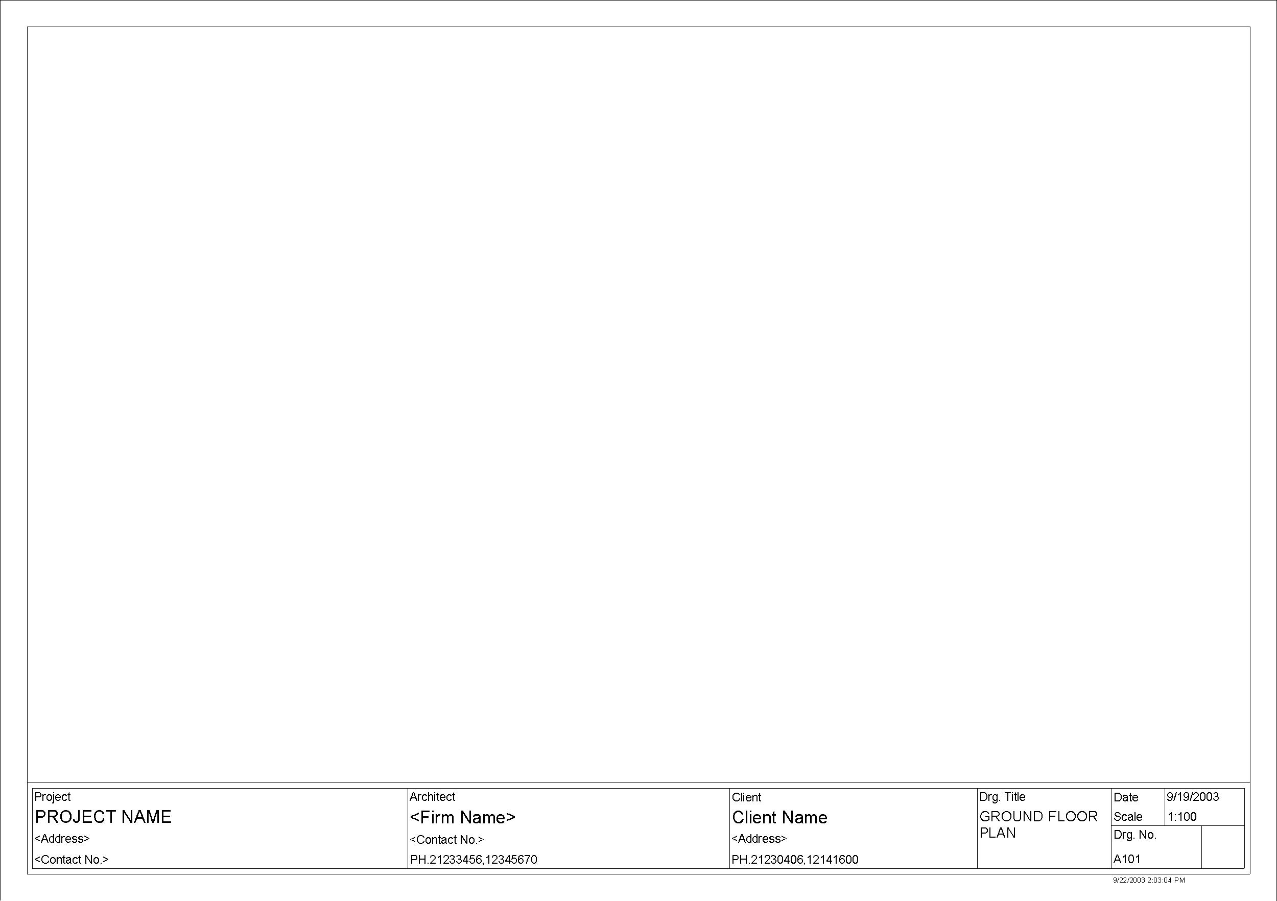 A0 Landscape Below revit family free download