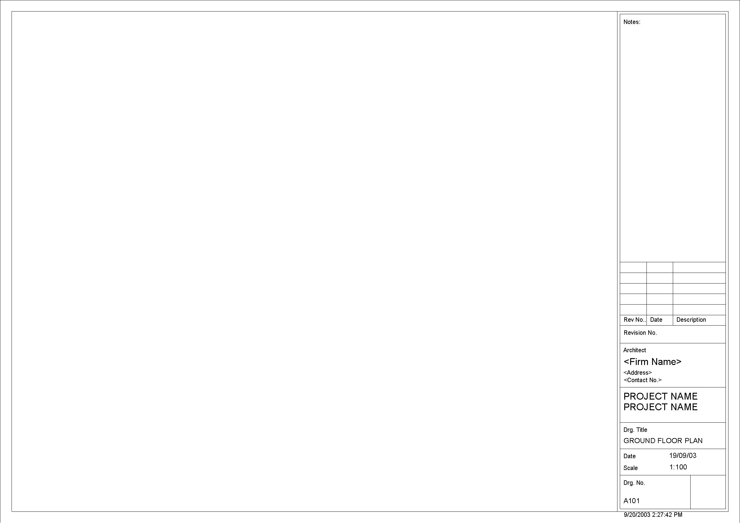 A3 Landscape revit family free download