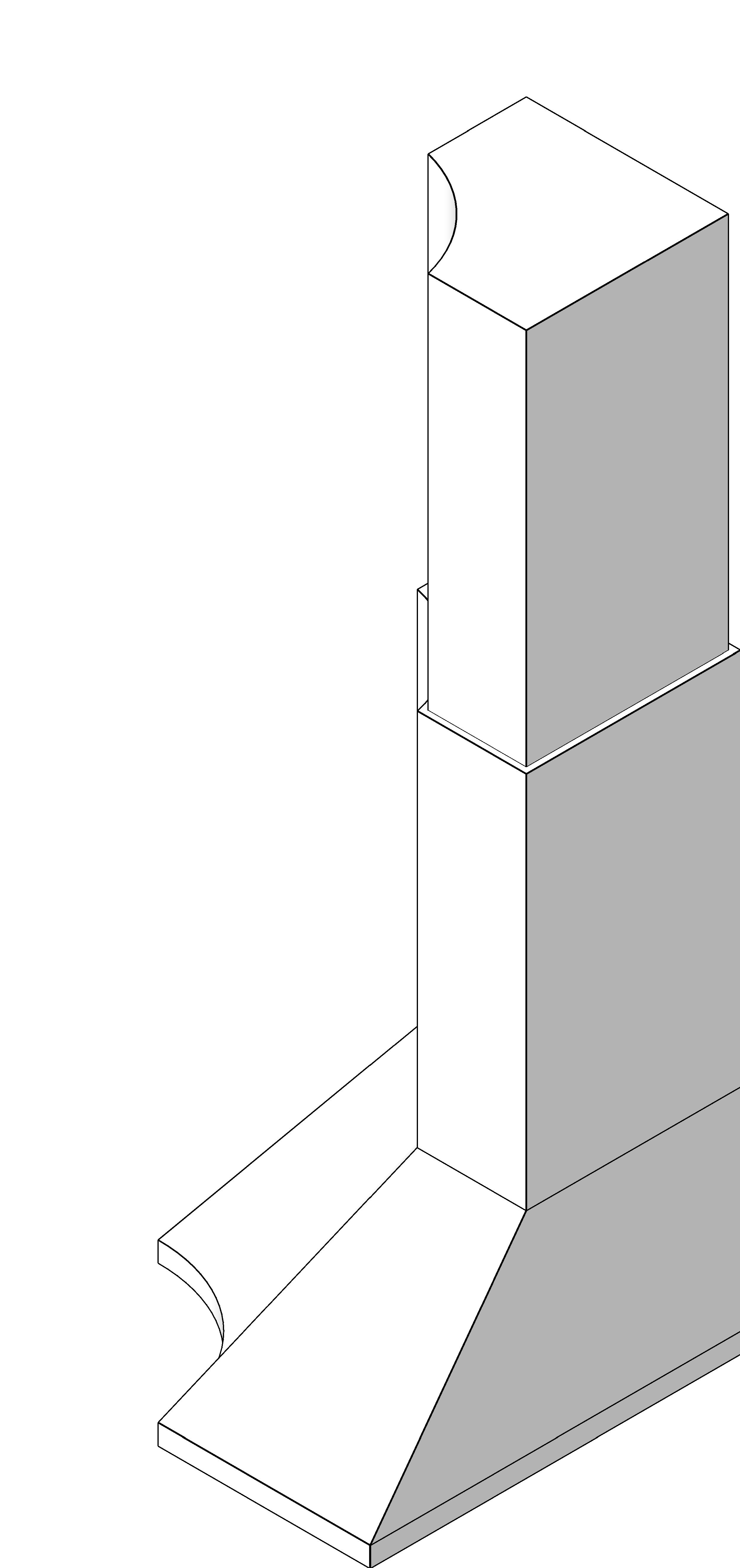 Corner Exhaust Hood revit family free download