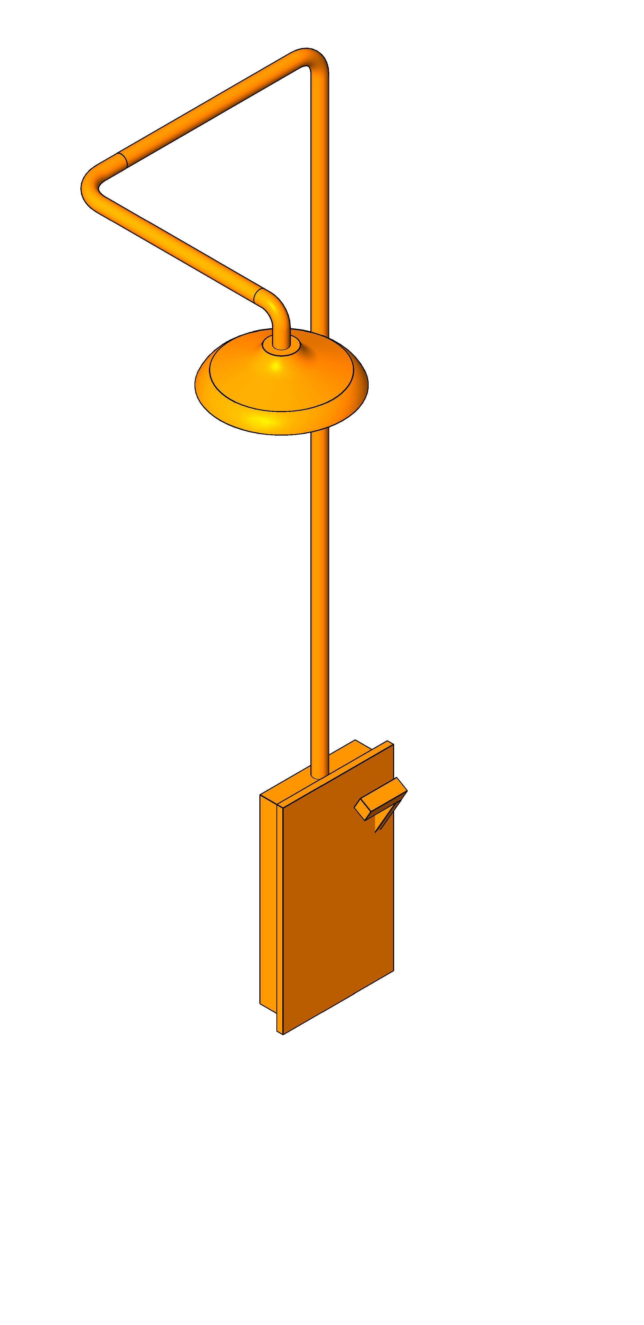 Emergency shower revit family free download