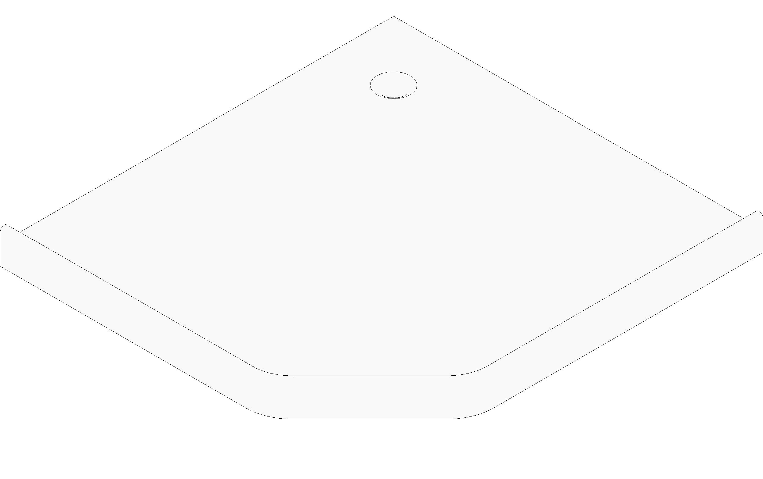 Floor Shower Tray revit family free download