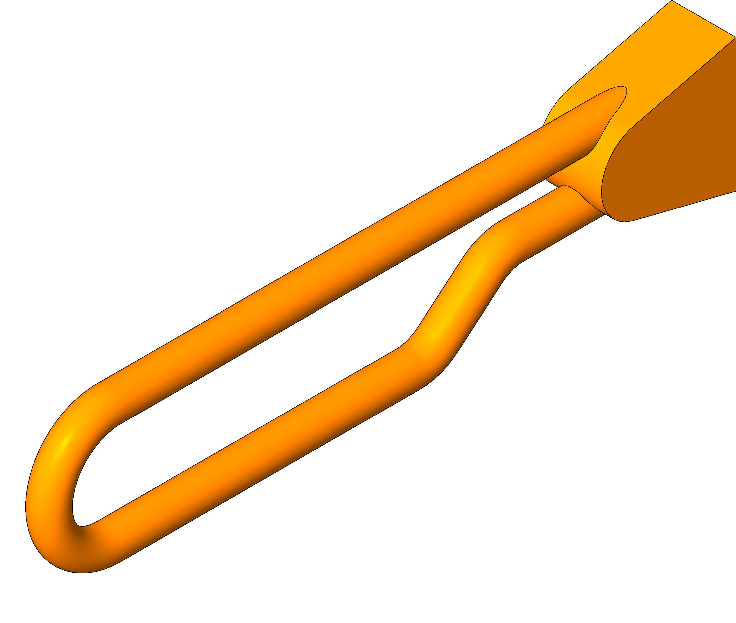 Grab Bar - Hinged revit family free download