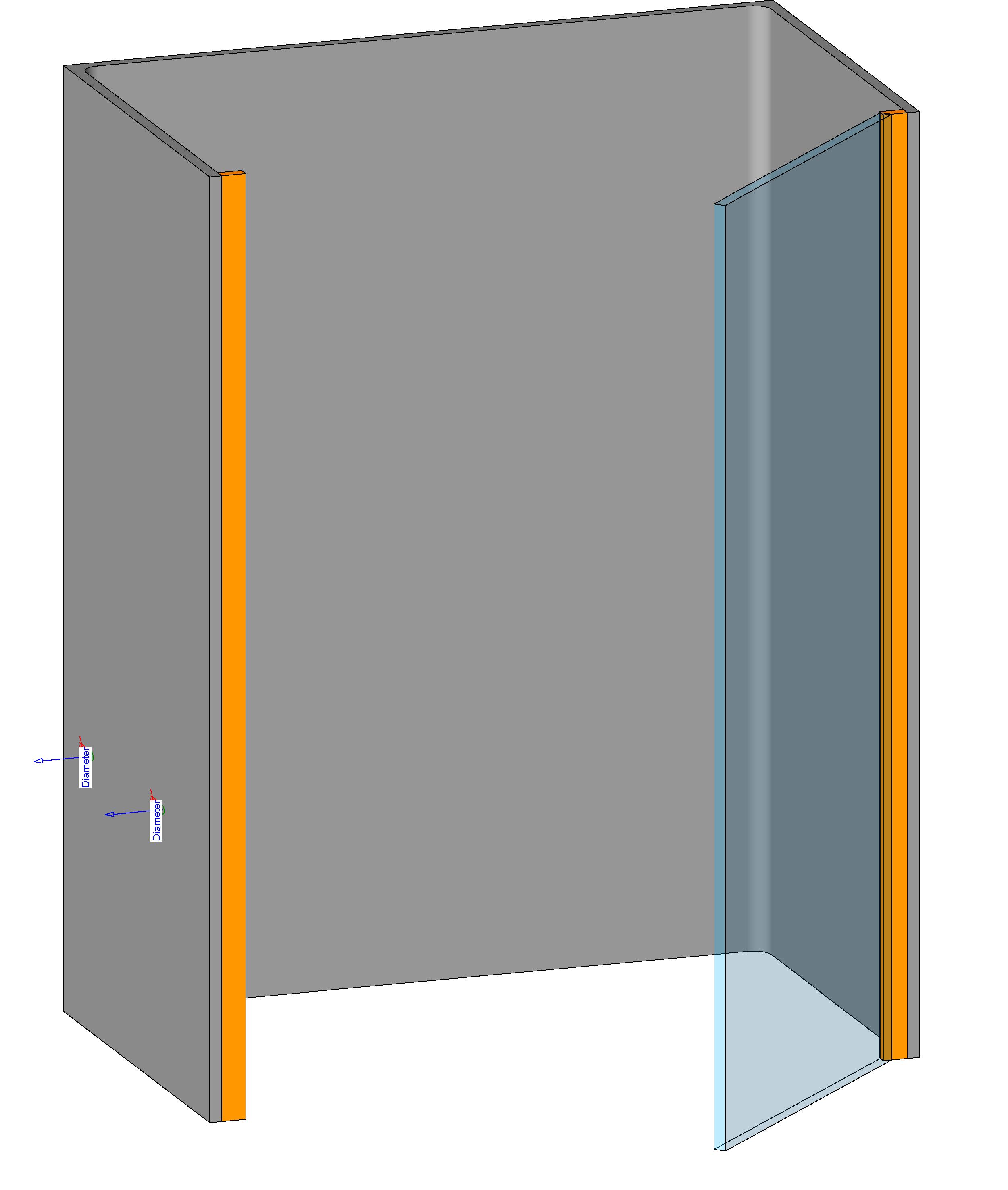 Shower Enclosure revit family free download