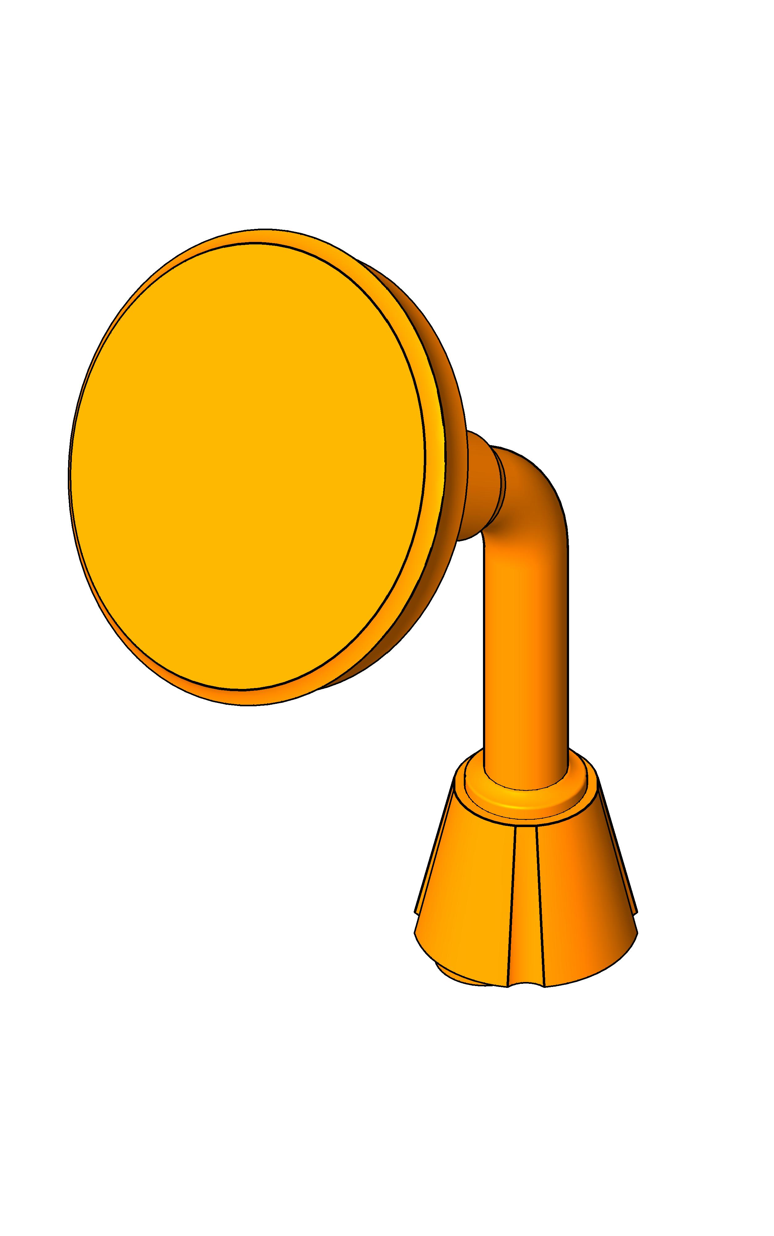 Showerhead Traditional HE revit family free download