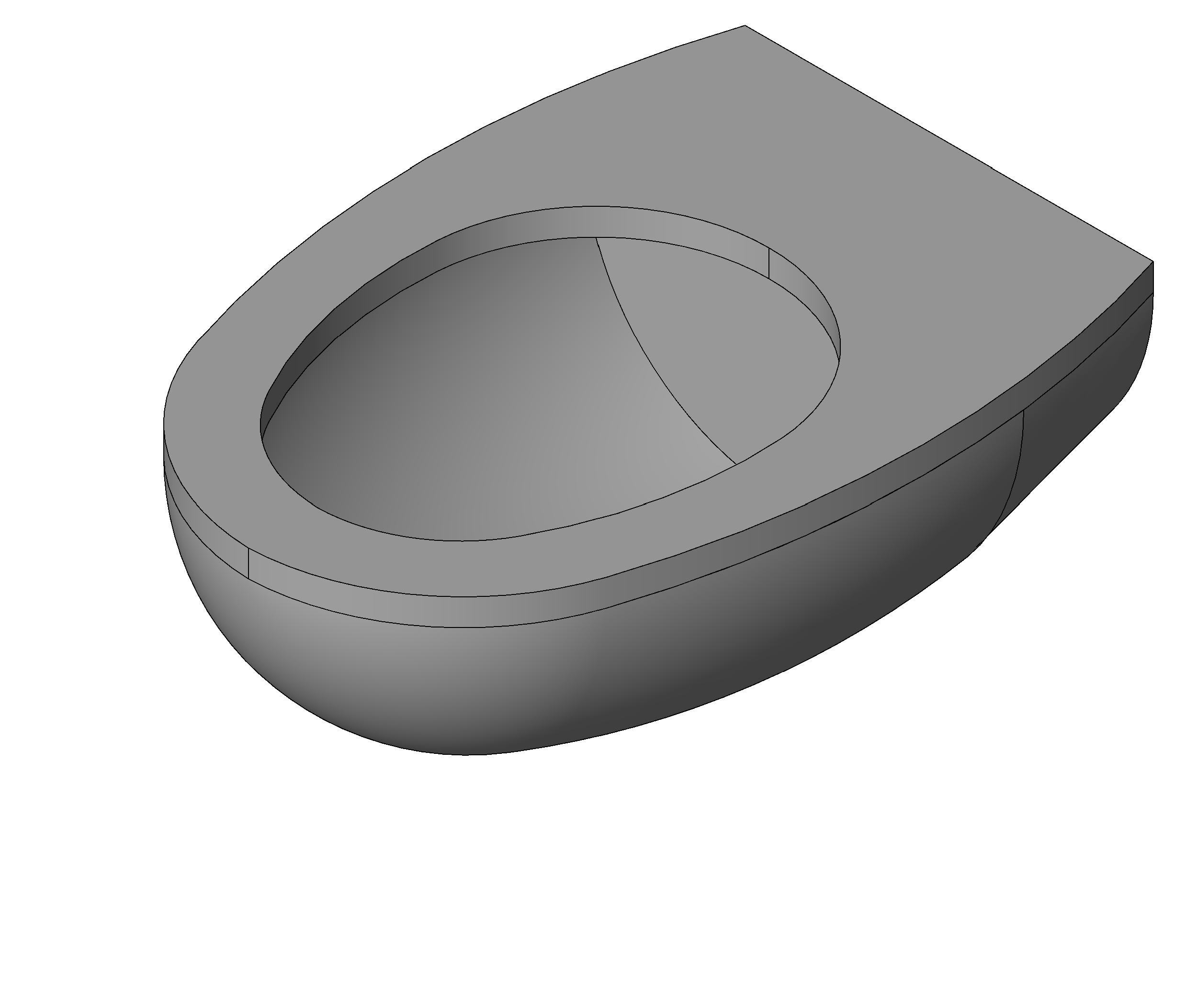 WC - with no Support 2 revit family free download