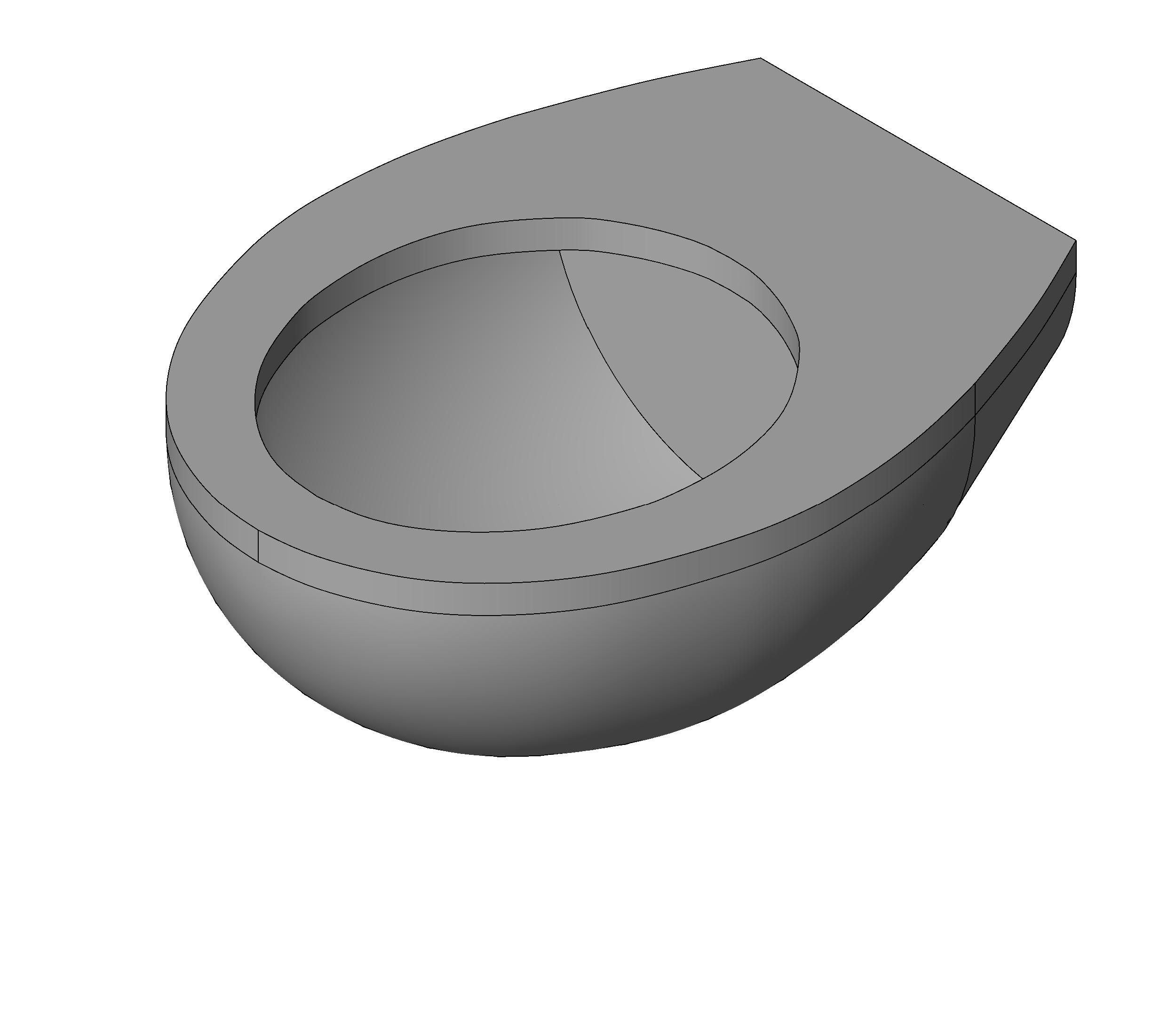 WC - with no Support 4 revit family free download