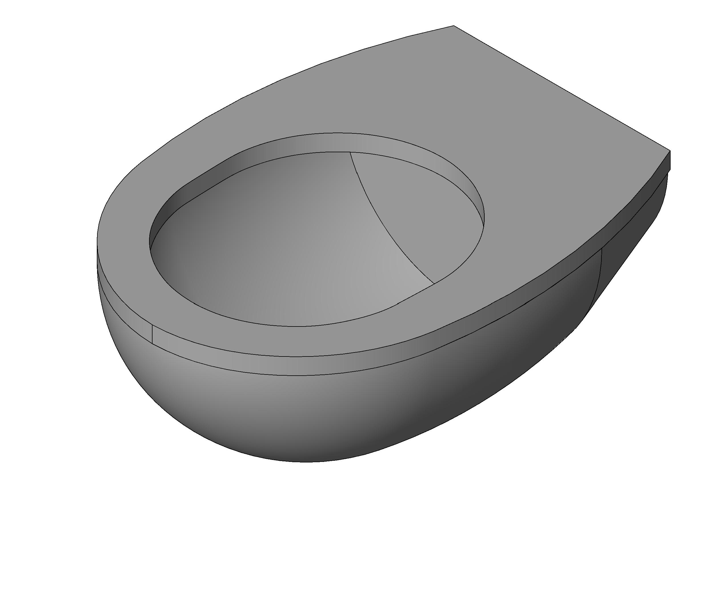 WC - with no Support 5 revit family free download