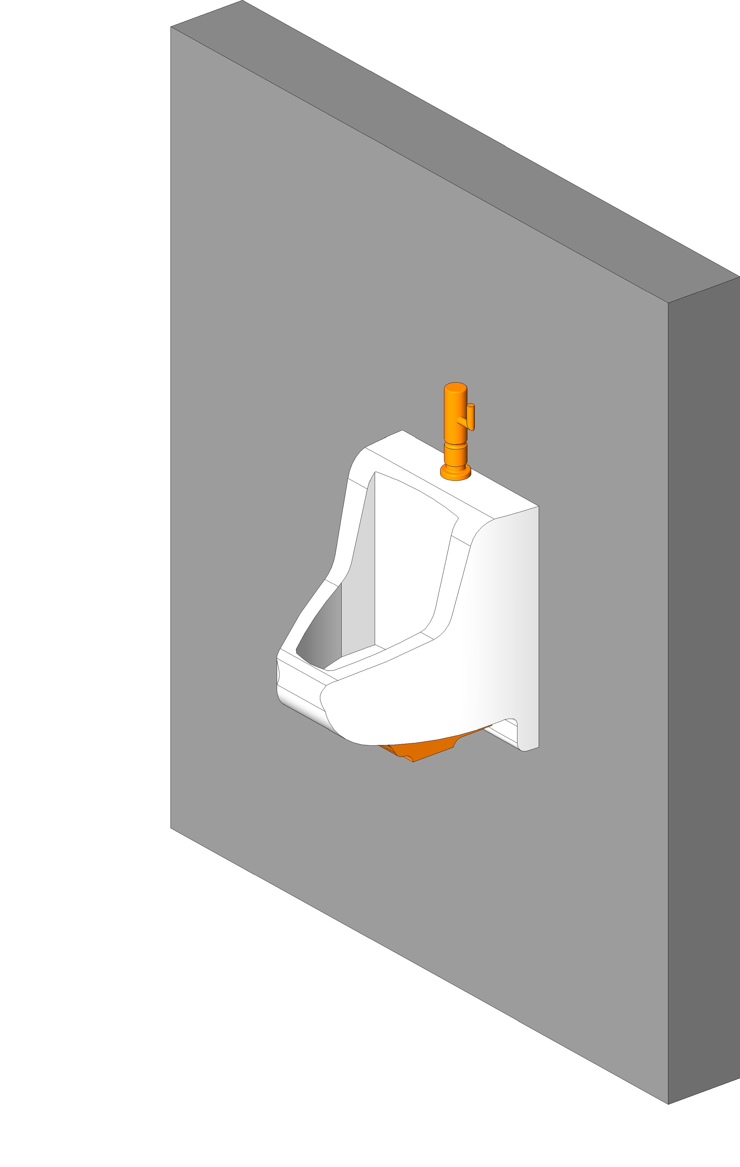 Urinal 3 revit family free download