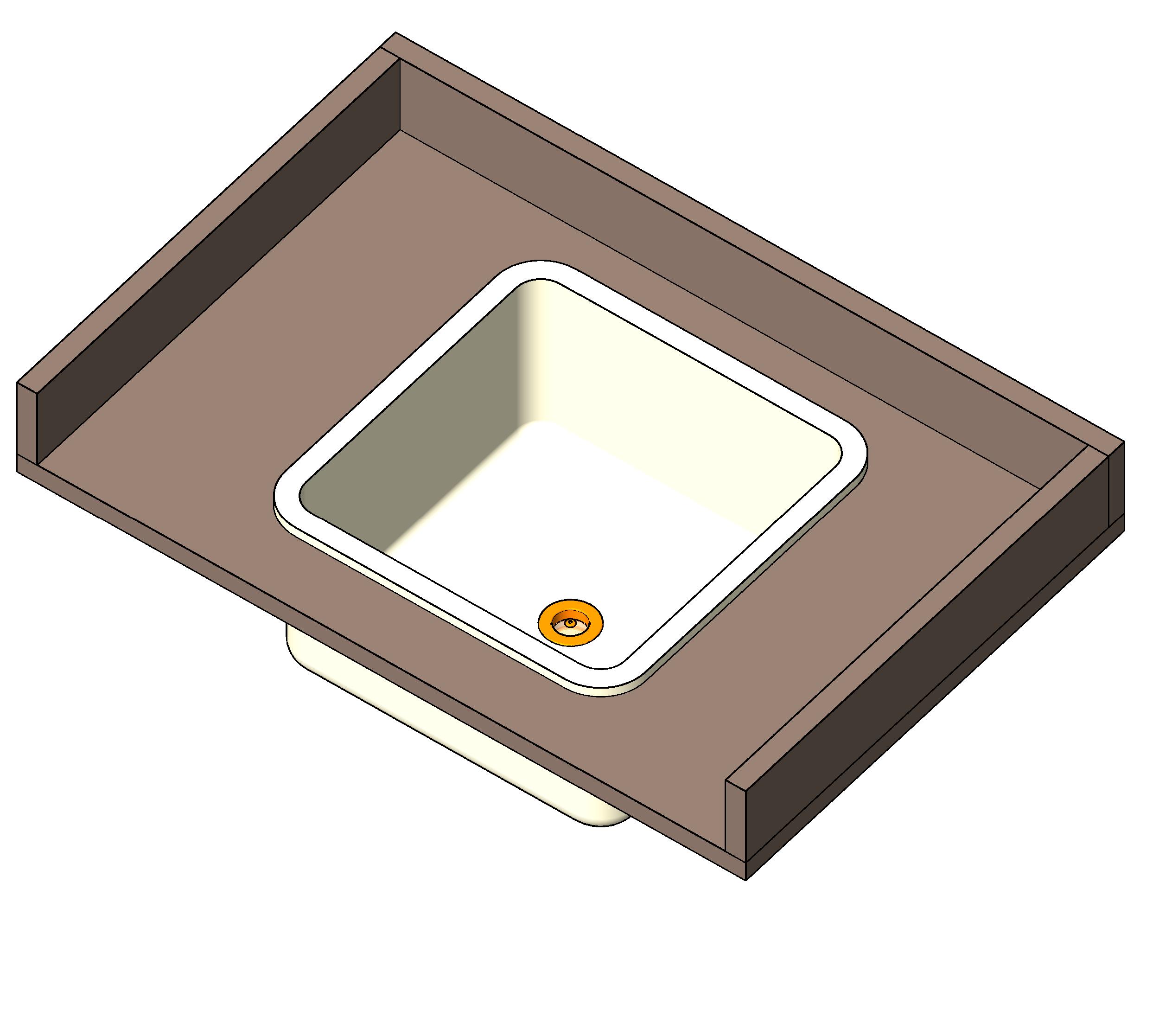 countertops prism top with sink rectangle revit family free download image
