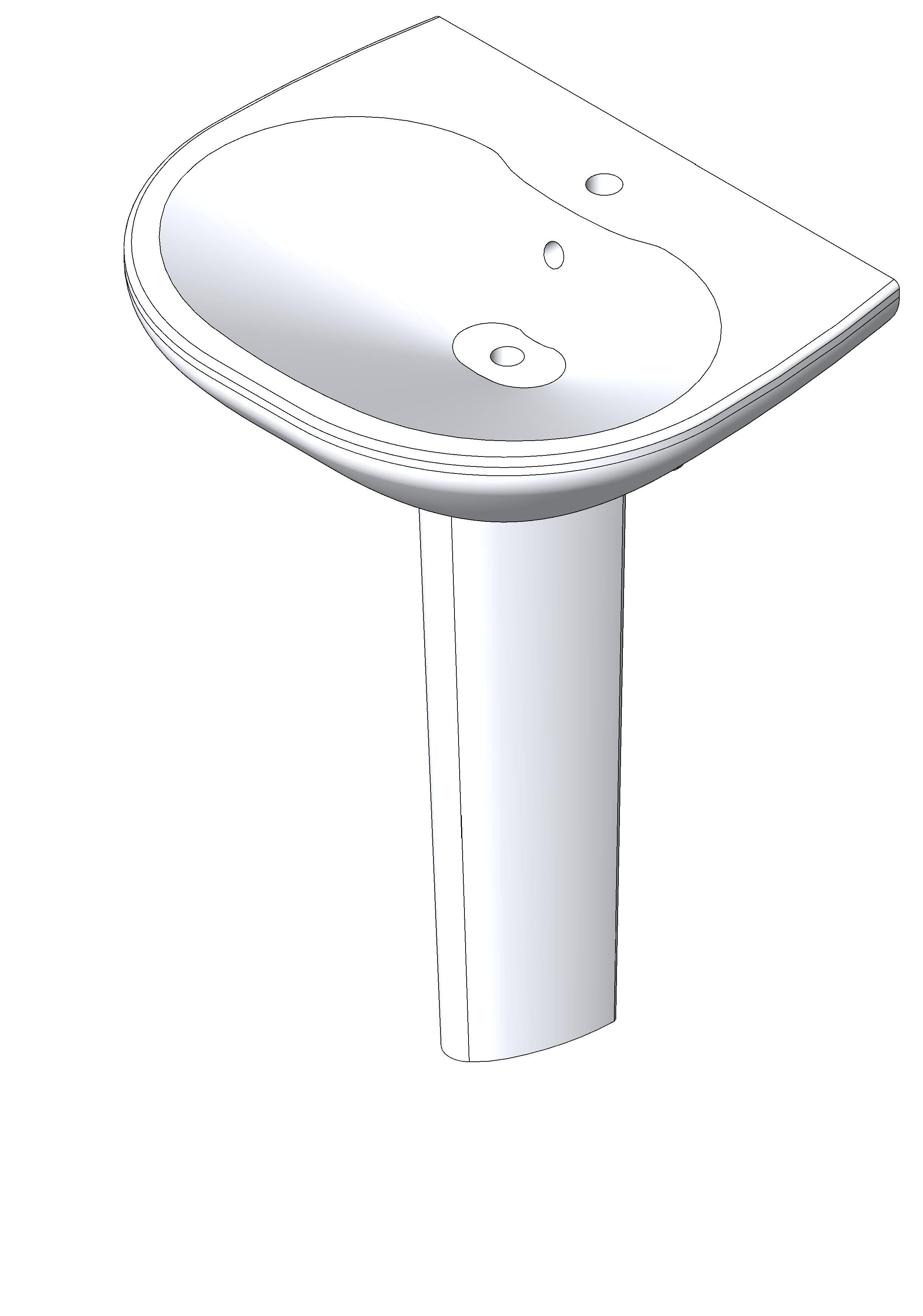 Lavatory Contemporary Prominence revit family free download