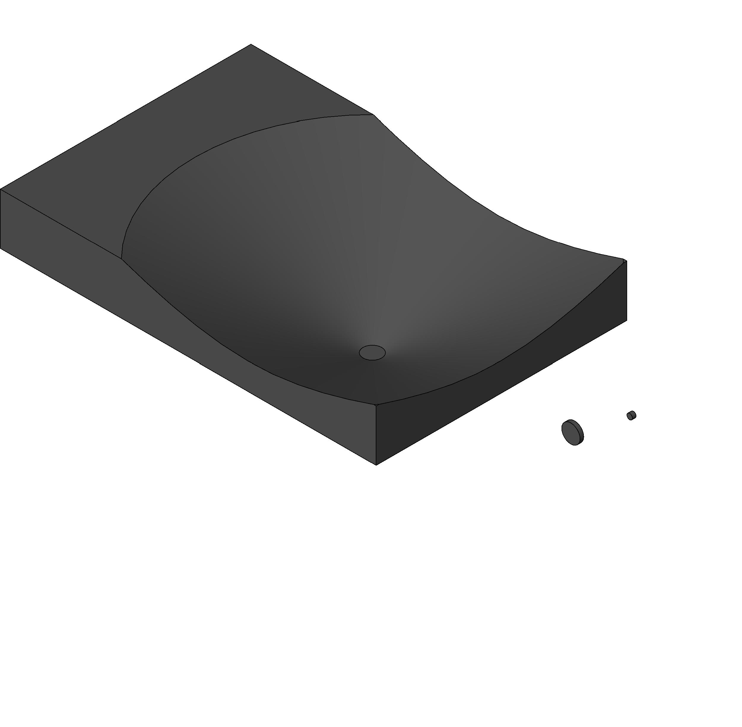 Lavatory Self Transitional revit family free download