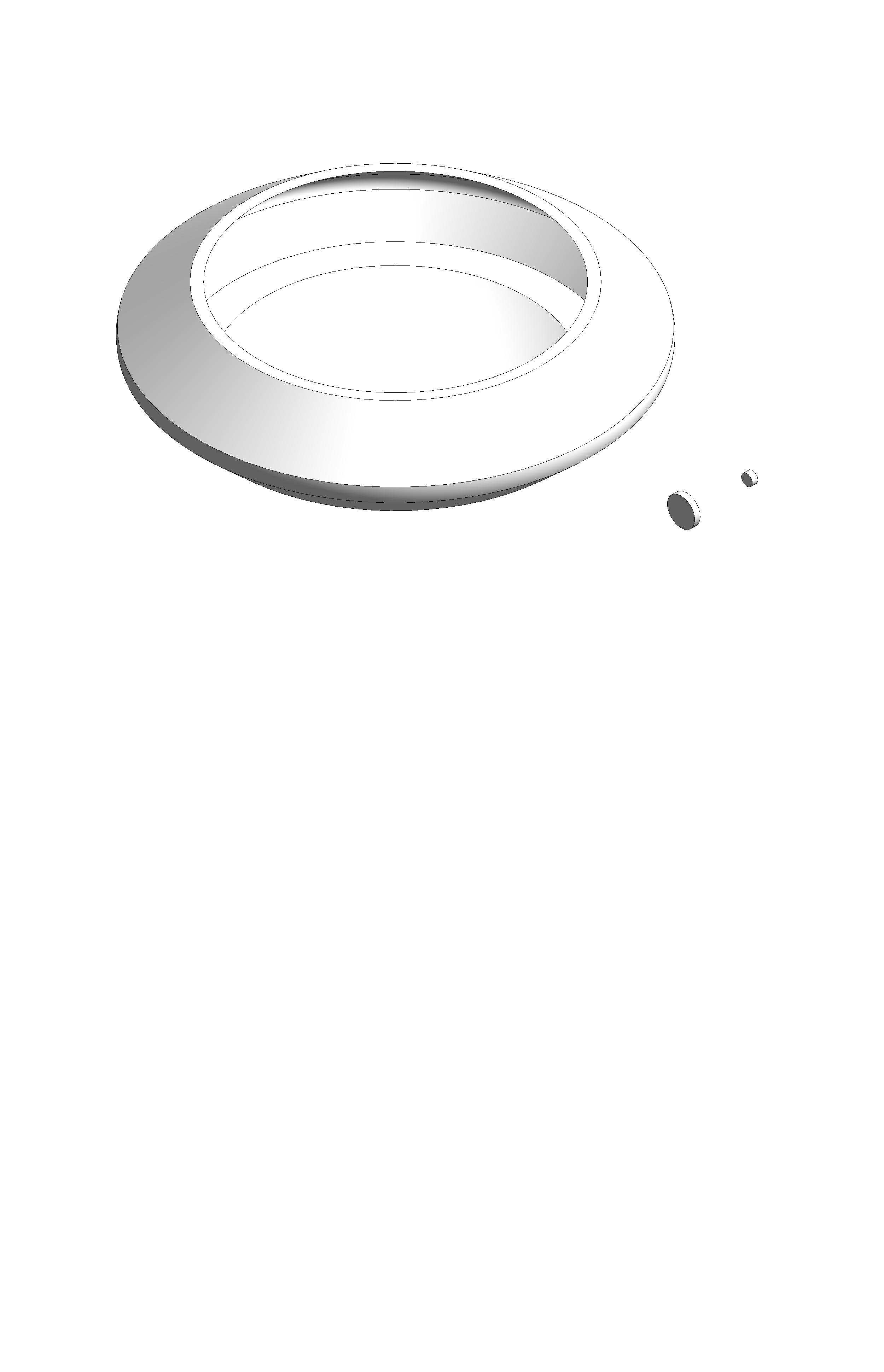 Lavatory Vessel Contemporary 2 revit family free download