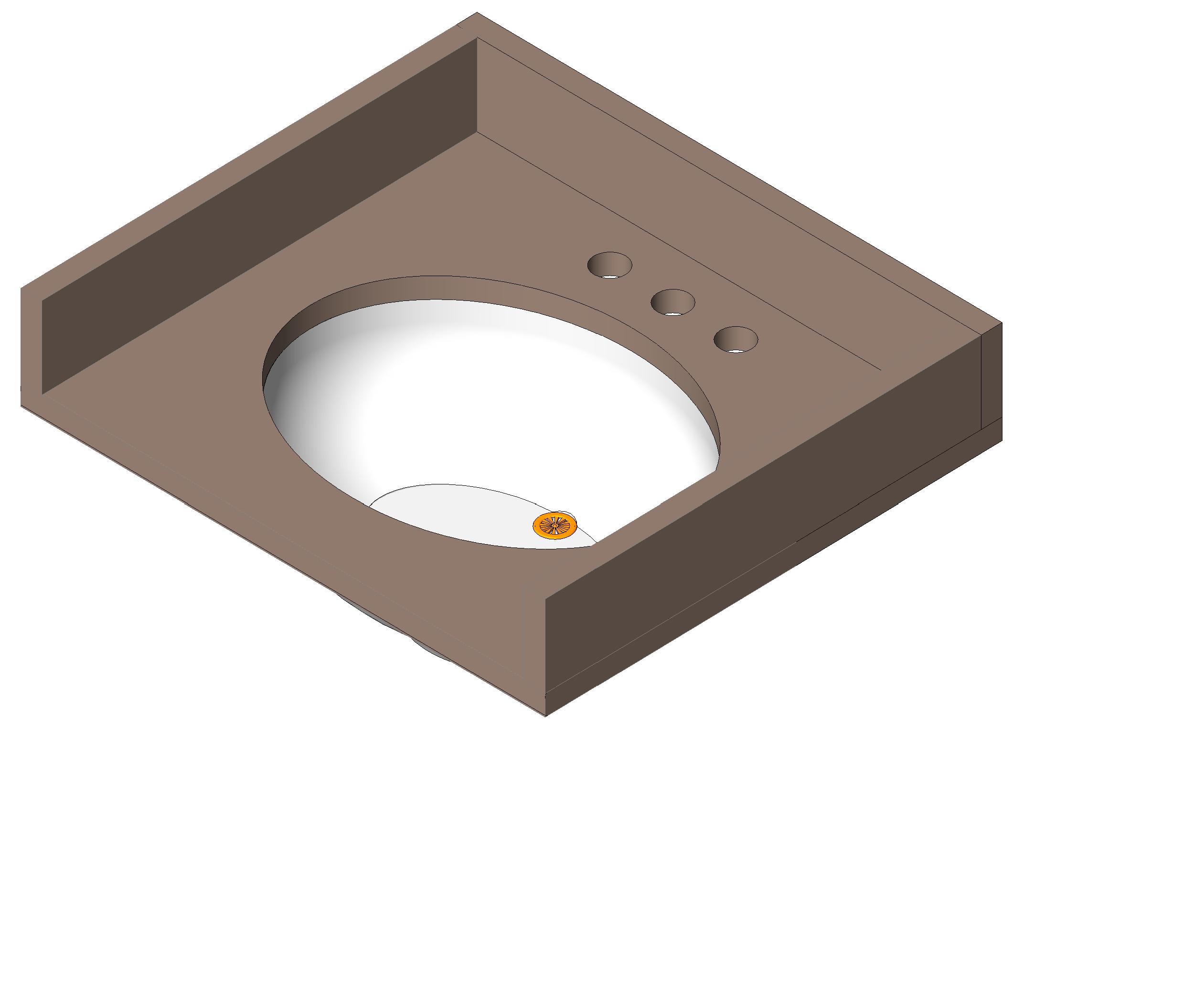 Vanity Top Quick Ship 1 Sink revit family free download