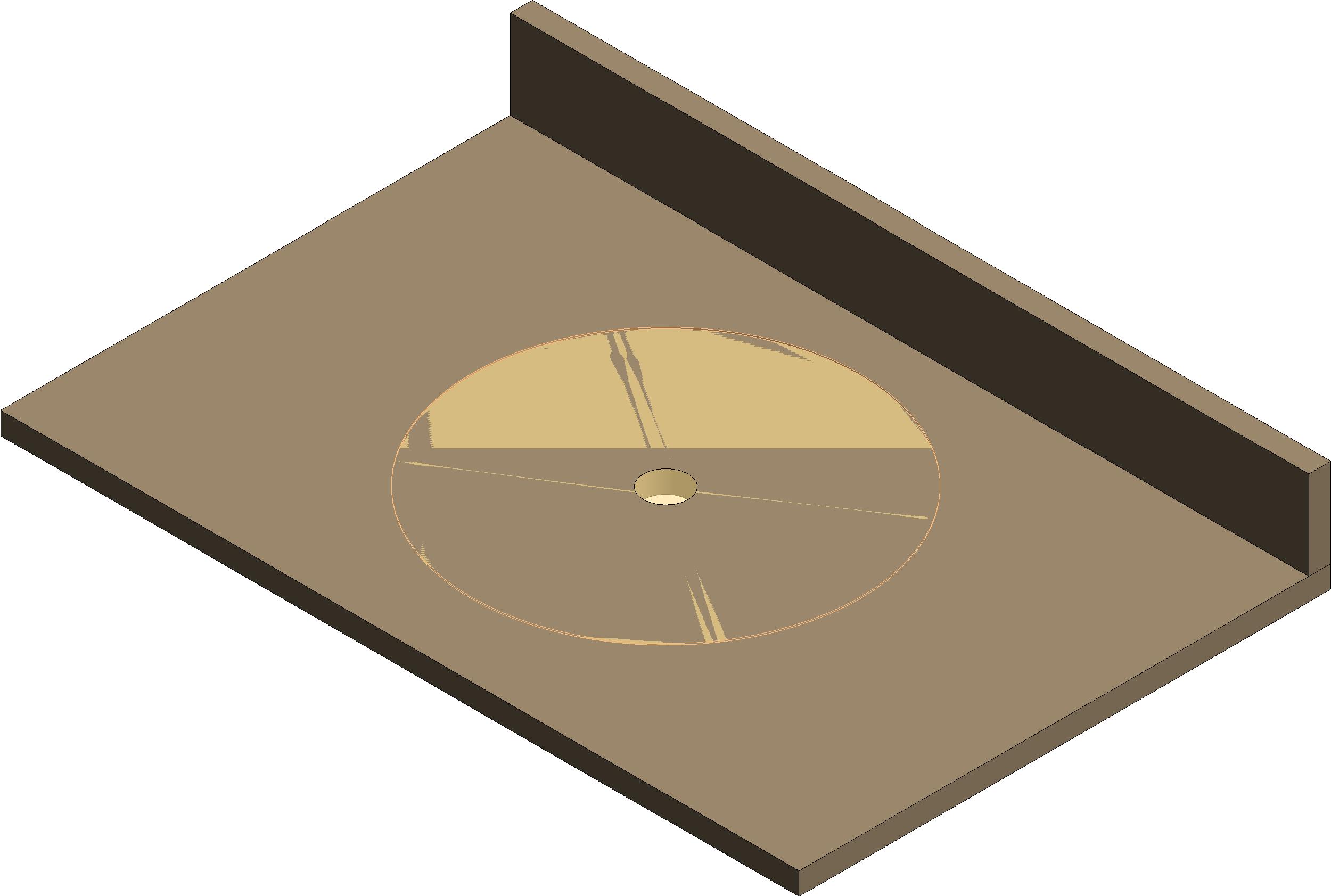 Vanity Tops Prism Top with Sink Single 2 revit family free download