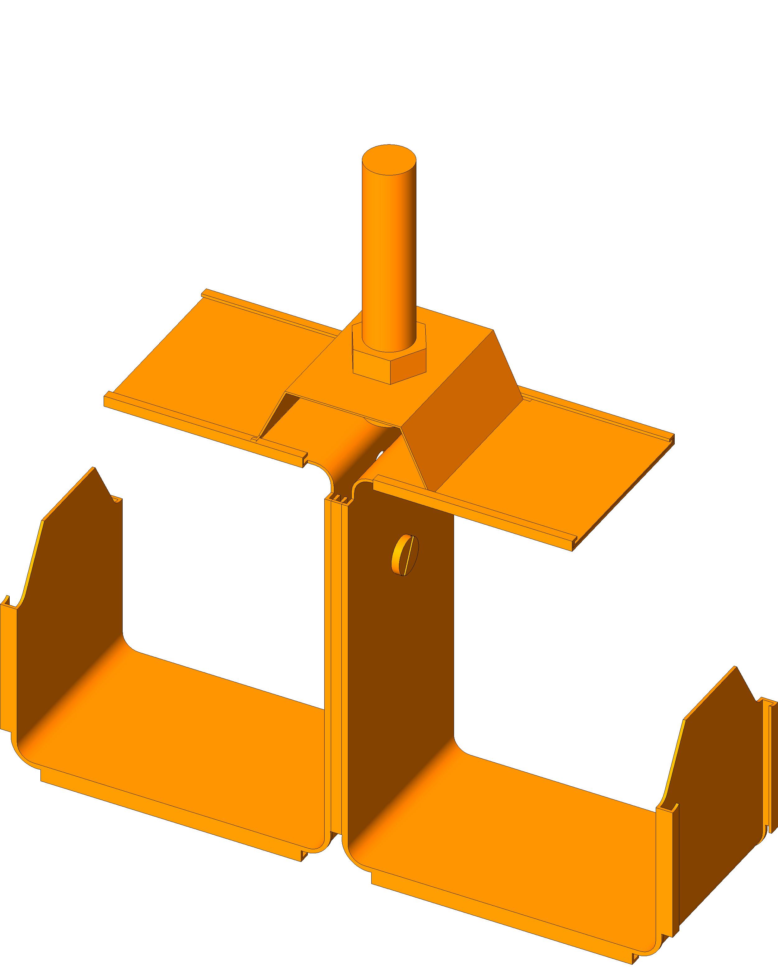 Cbl Hook Dbl Mono Systems revit family free download