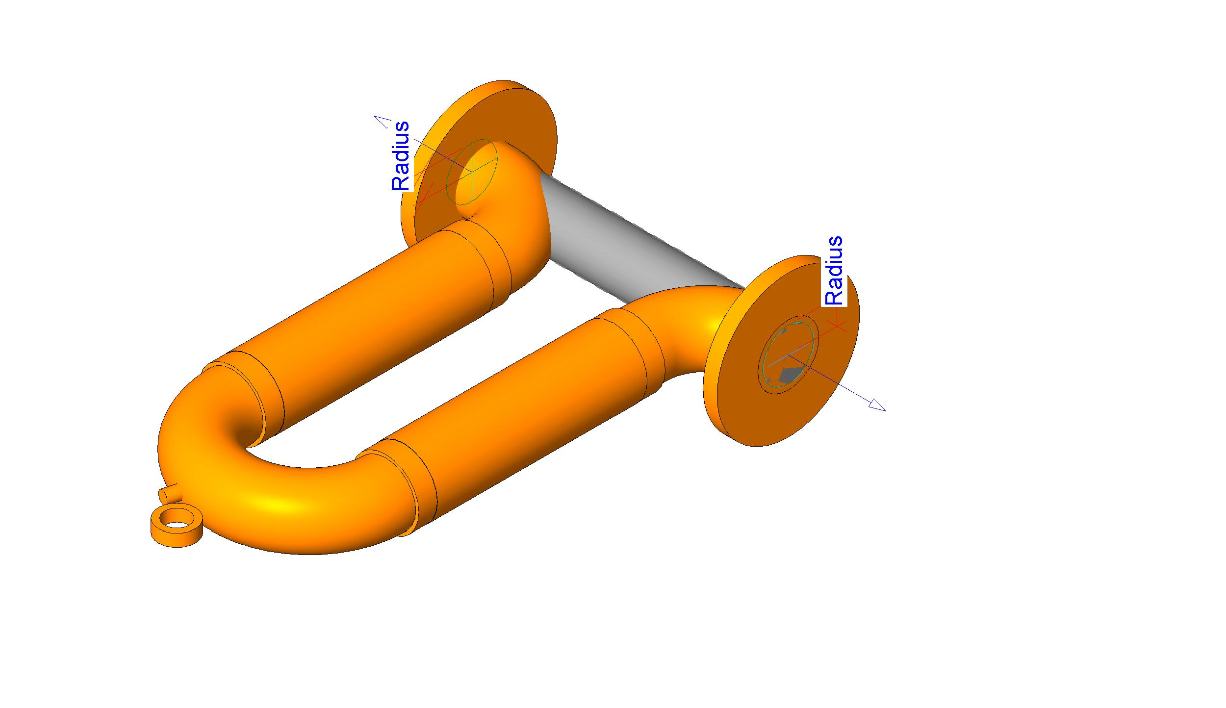 Metraloop Expansion Joist Metraloop Flanged Ends revit family free download