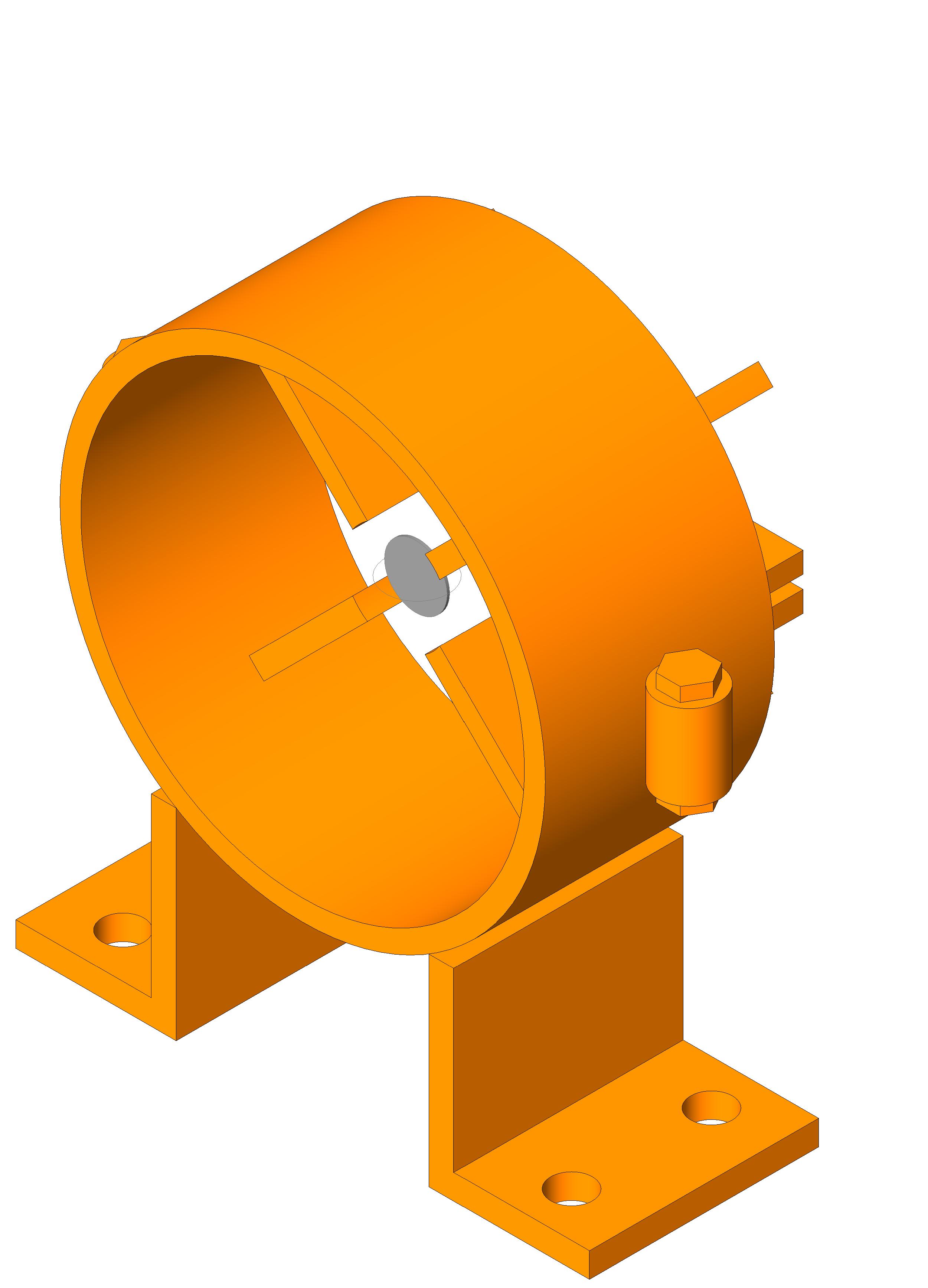 Pipe Guide 2 Pipe Guide Style IV revit family free download
