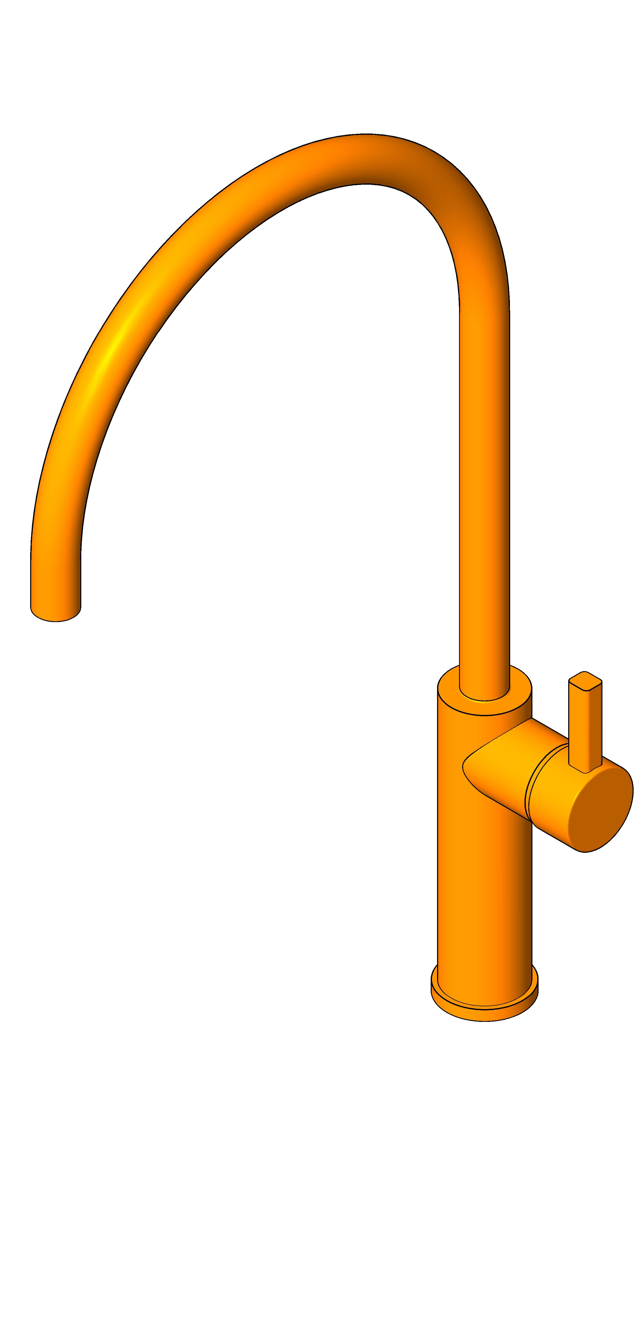 Faucet Contemporary Po revit family free download