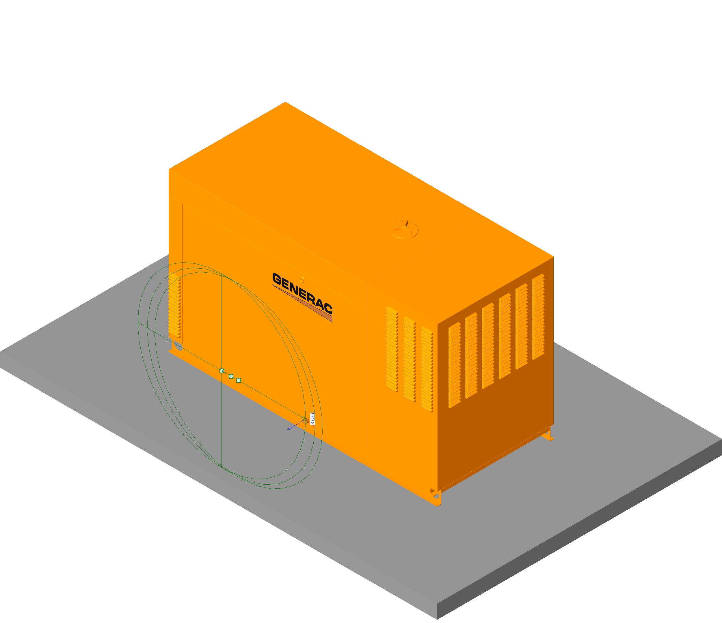 generator 60k watts single phase revit family free download image