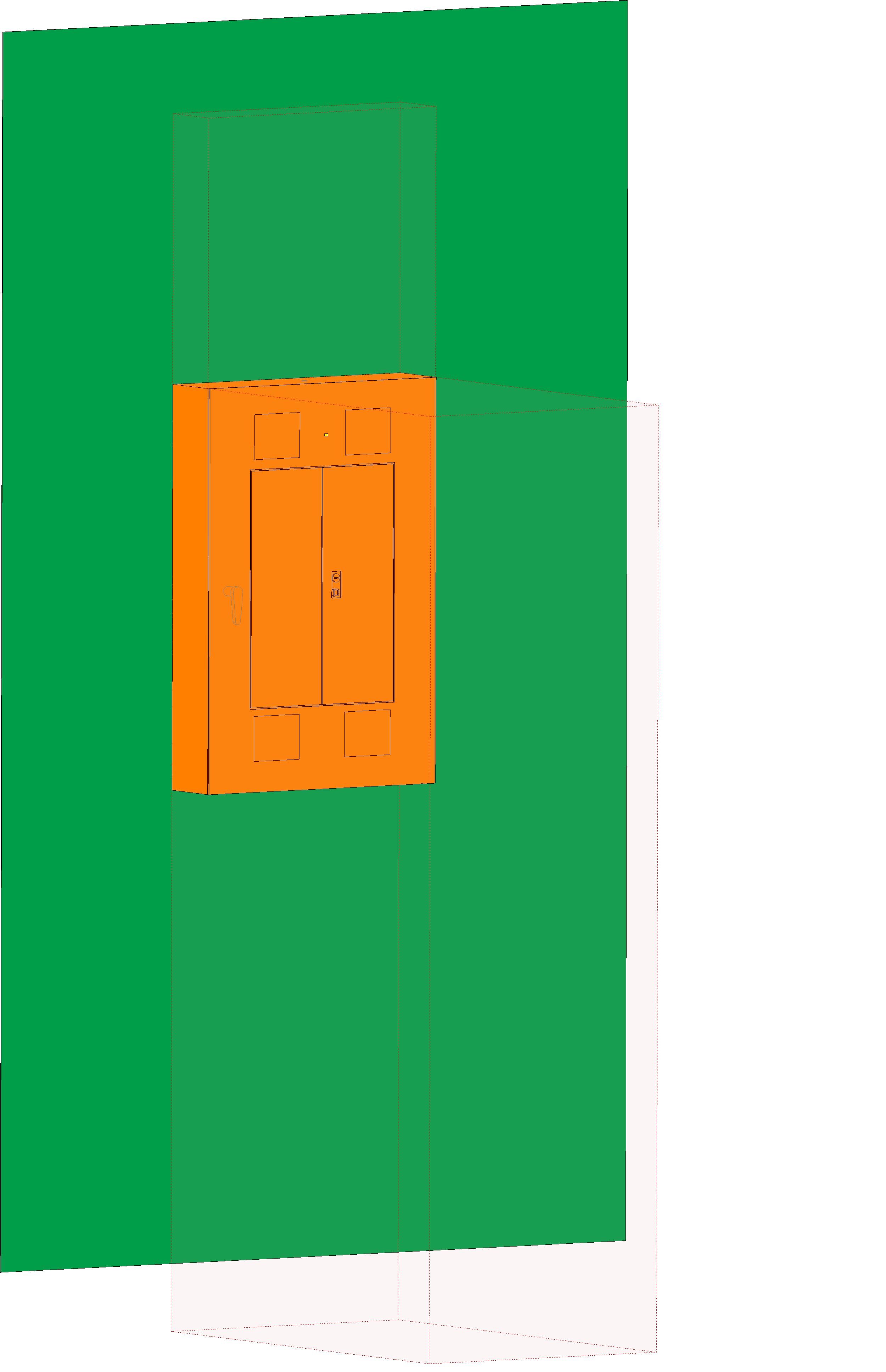 Panelboard Power Lighting Combo revit family free download