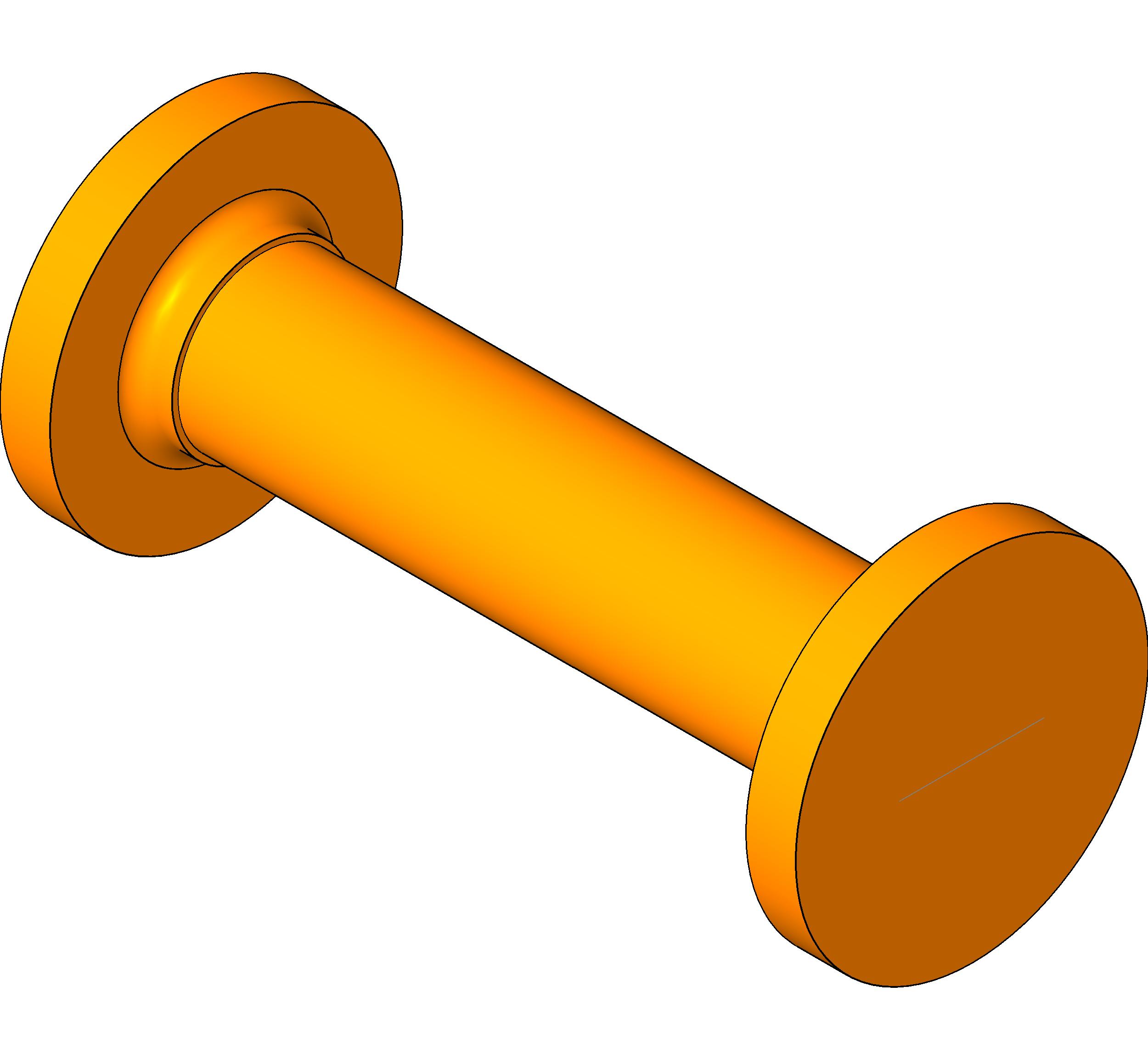 Flexible Metal Hose Stainless Steel Pump Connector SLP revit family free download
