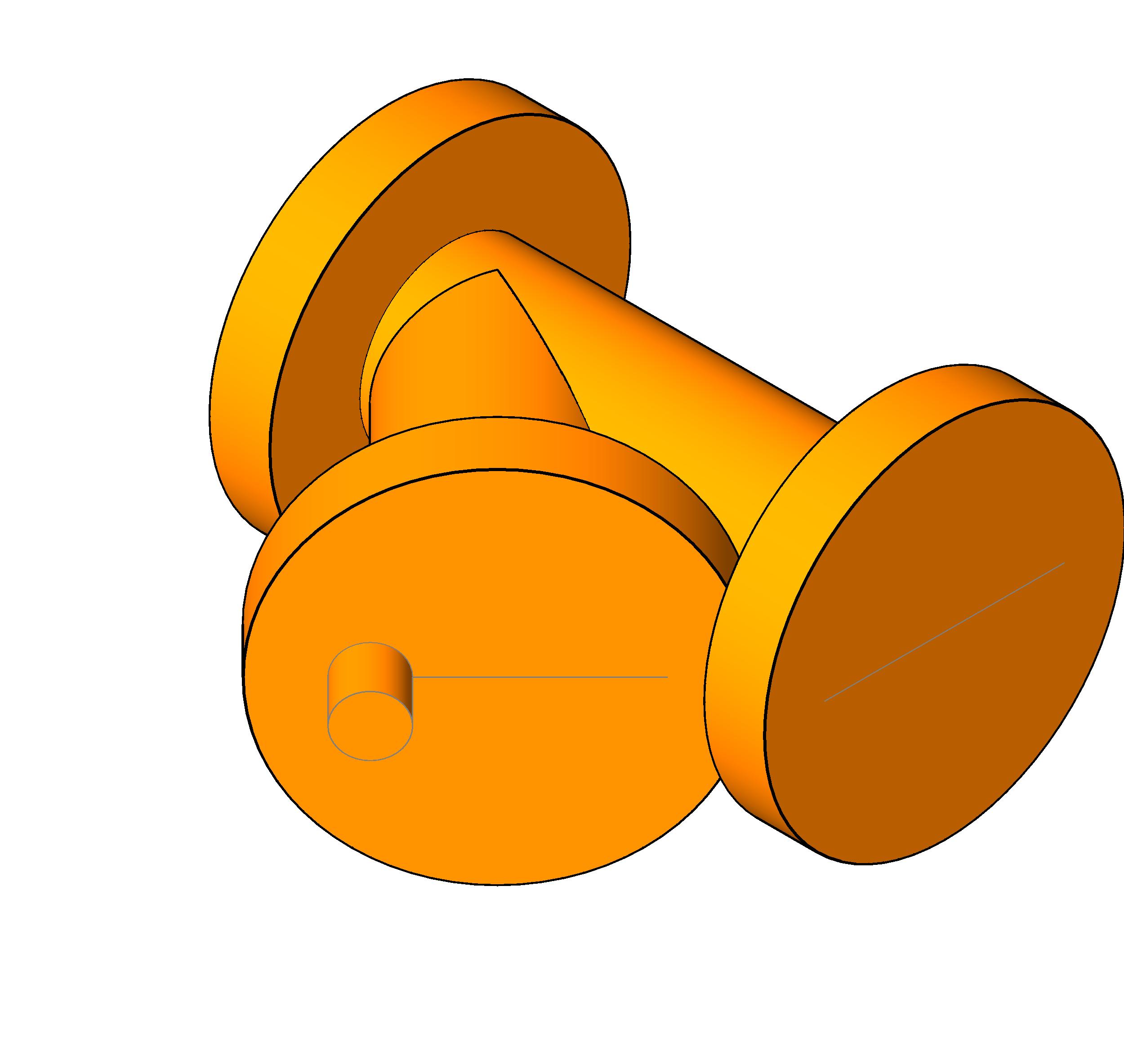 Strainer 125 Flanged Style TF Y Strainer revit family free download