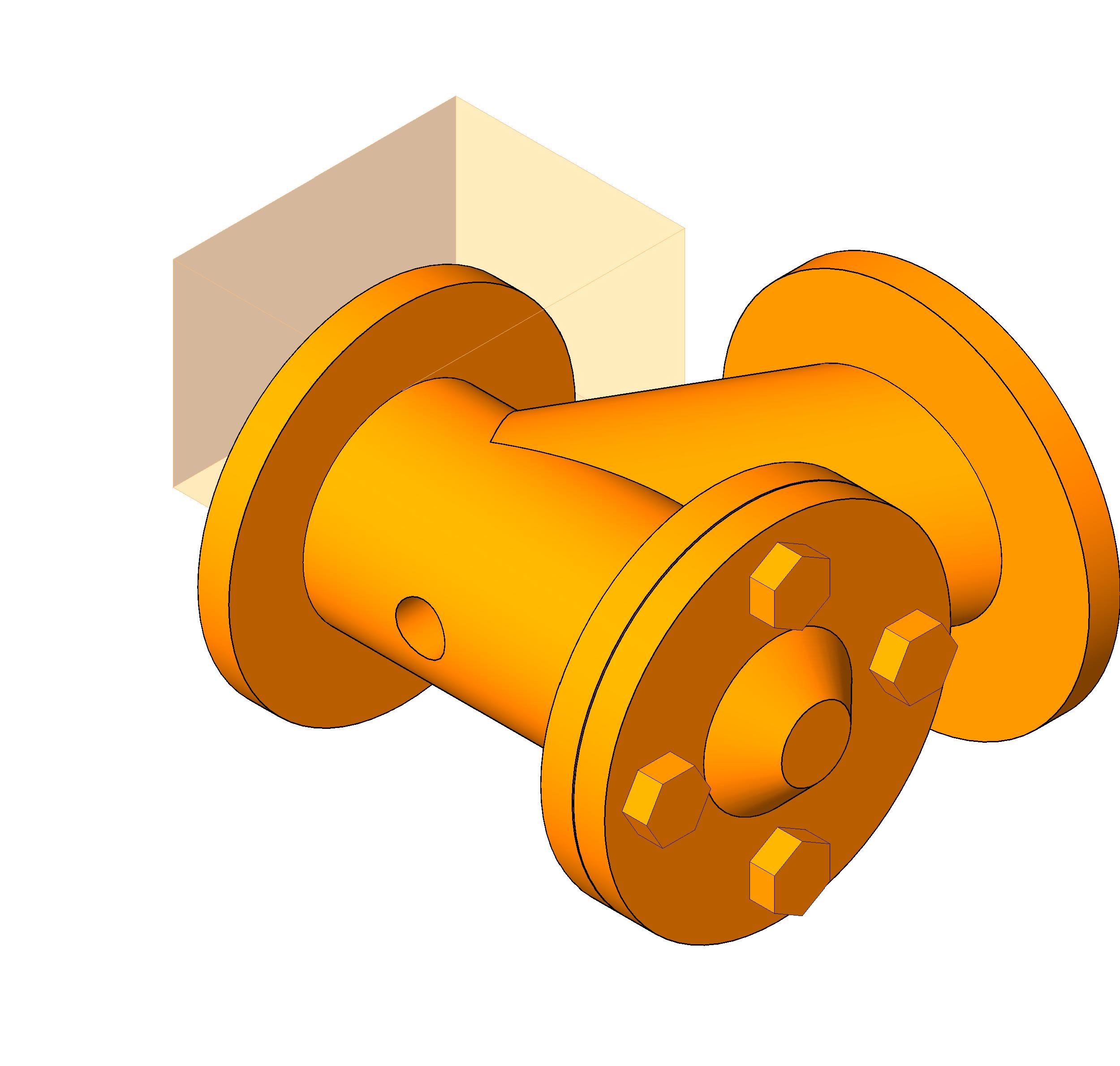 Strainer Suction Diffuser revit family free download