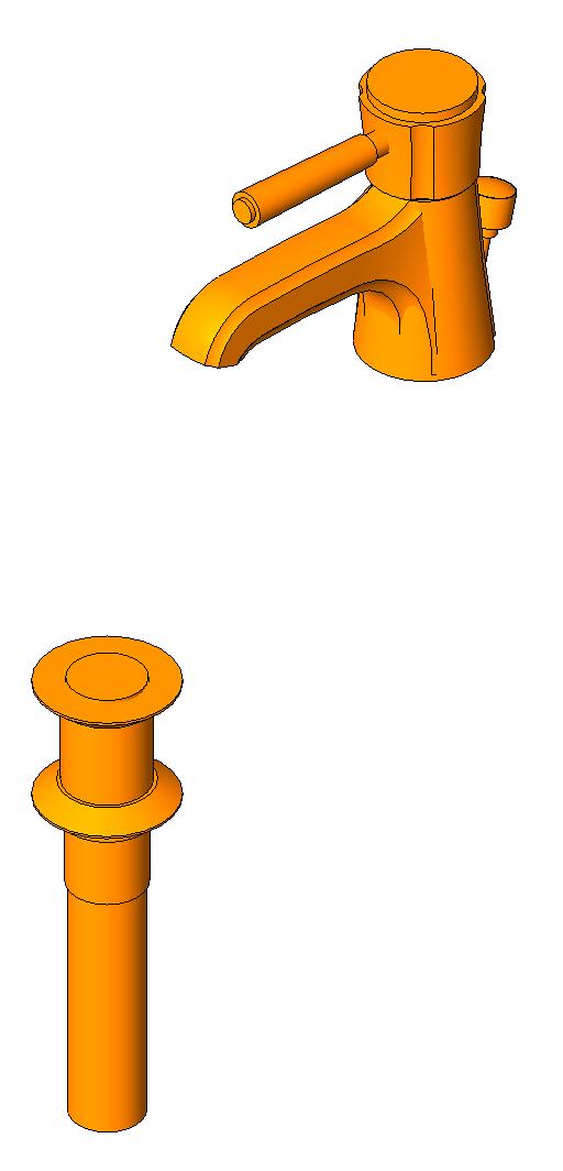 faucet traditional revit family free download image