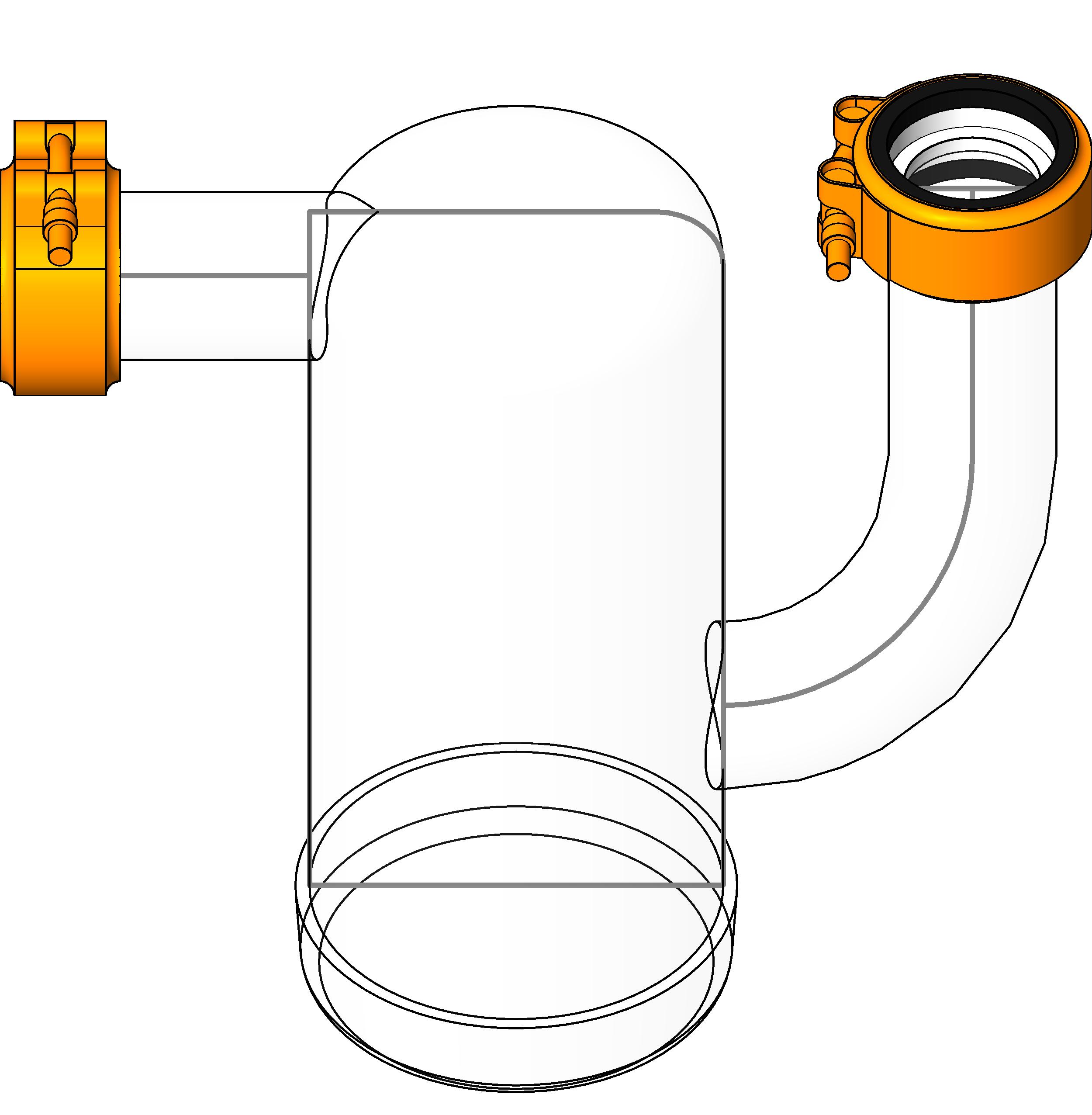 Drum Trap Type B P Style revit family free download