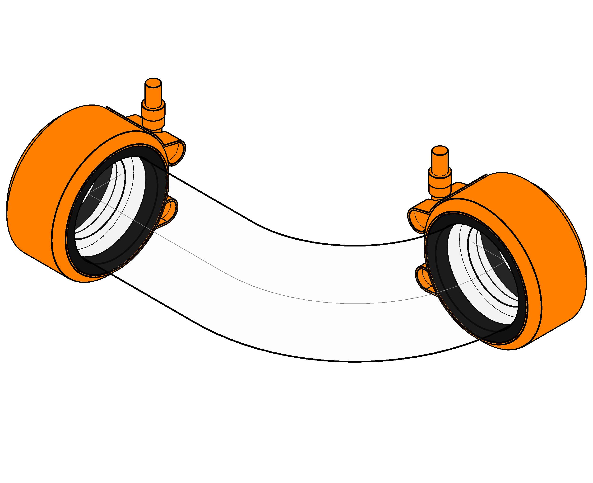 Elbow Long revit family free download
