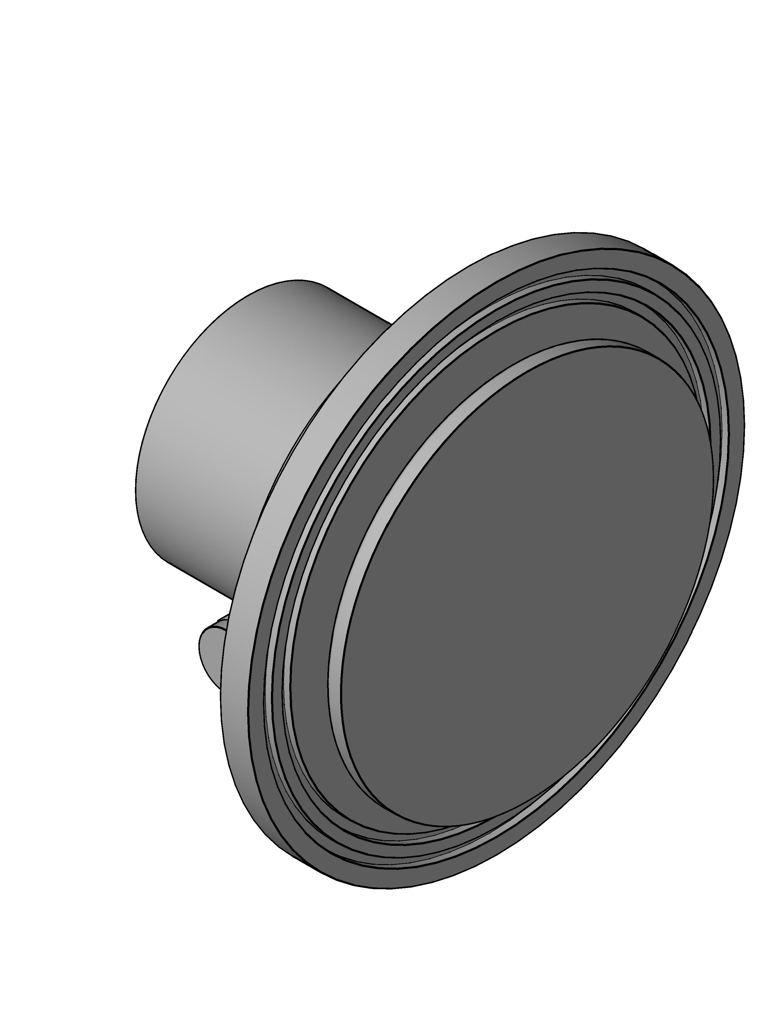 Floor Drain SS Adj Top 6IN Round Grate Memb Collar CPVC revit family free download