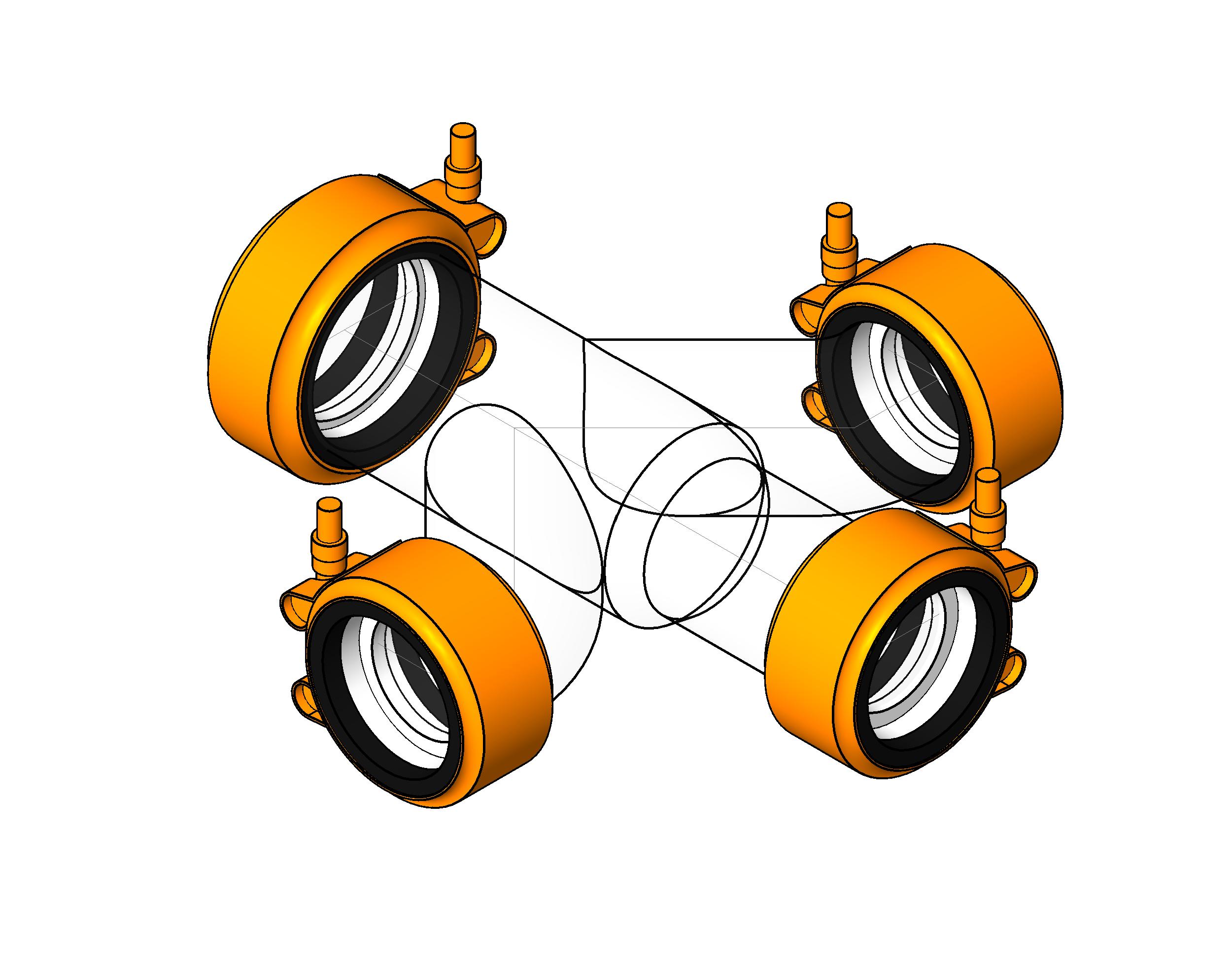 Partition Cross Compact revit family free download