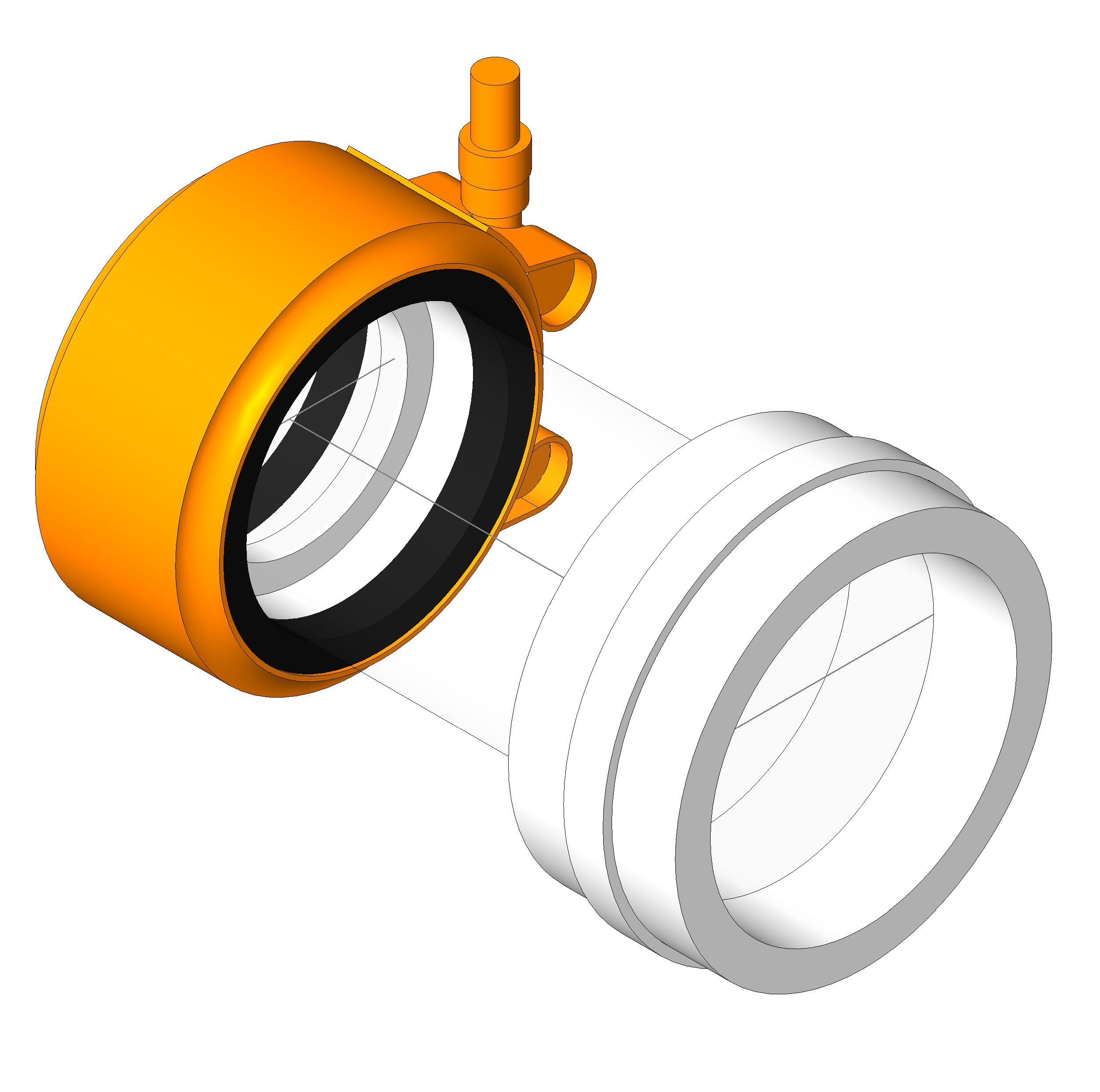 Pipe Adapter MJ revit family free download