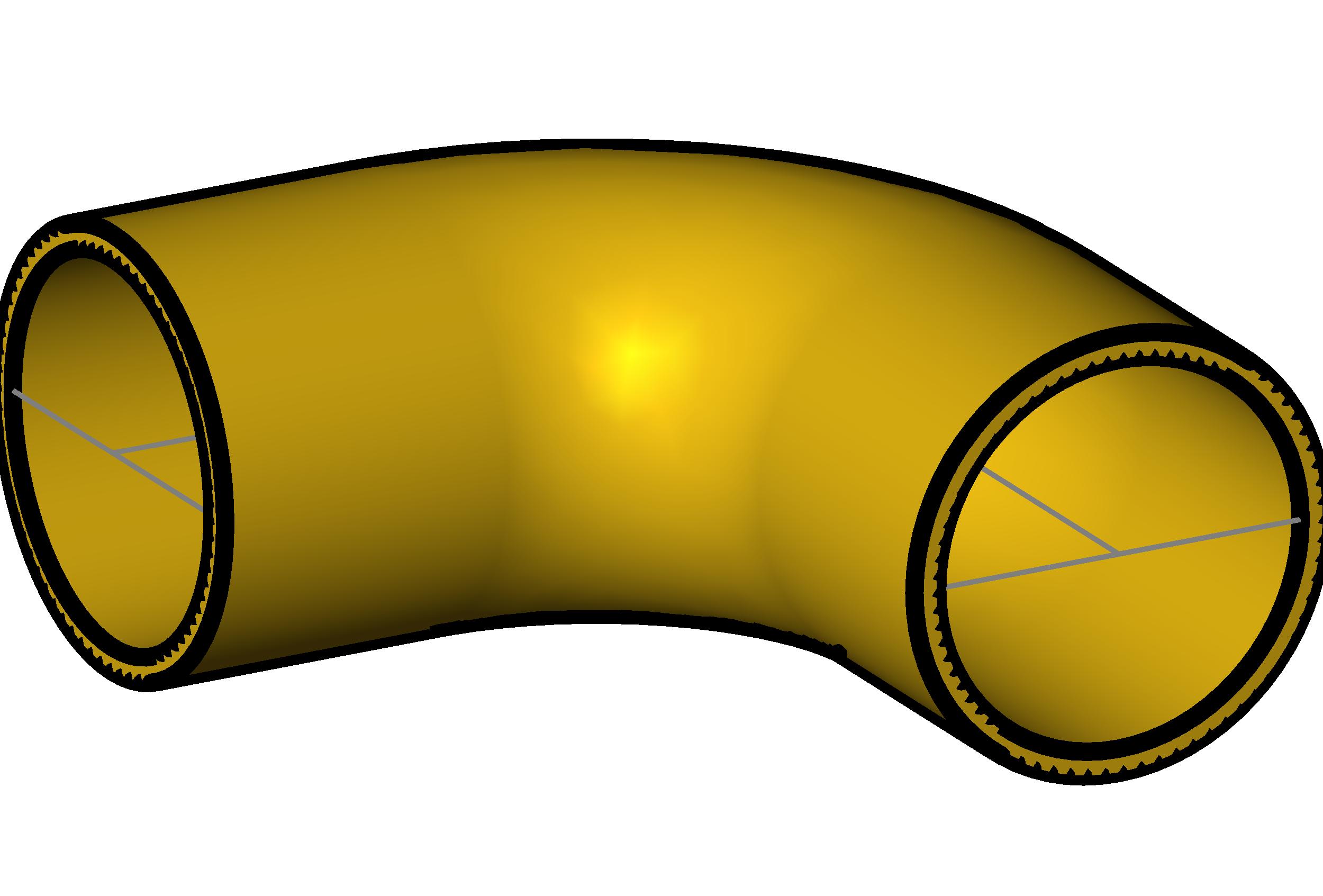 Pipe Fitting 90 Degree Elbow CPVC revit family free download