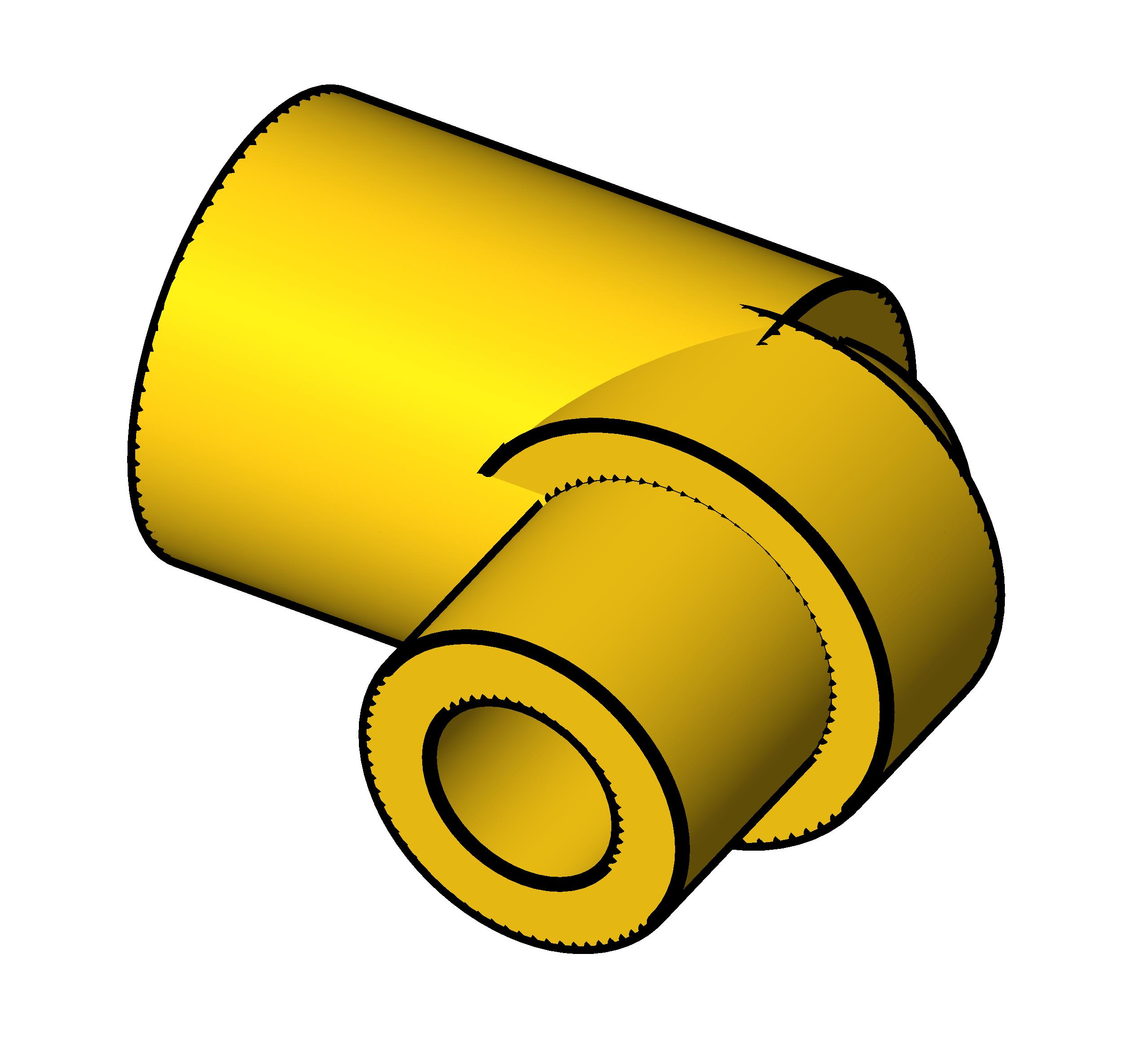 Pipe Fitting 90 Degree Street Elbow CPVC revit family free download