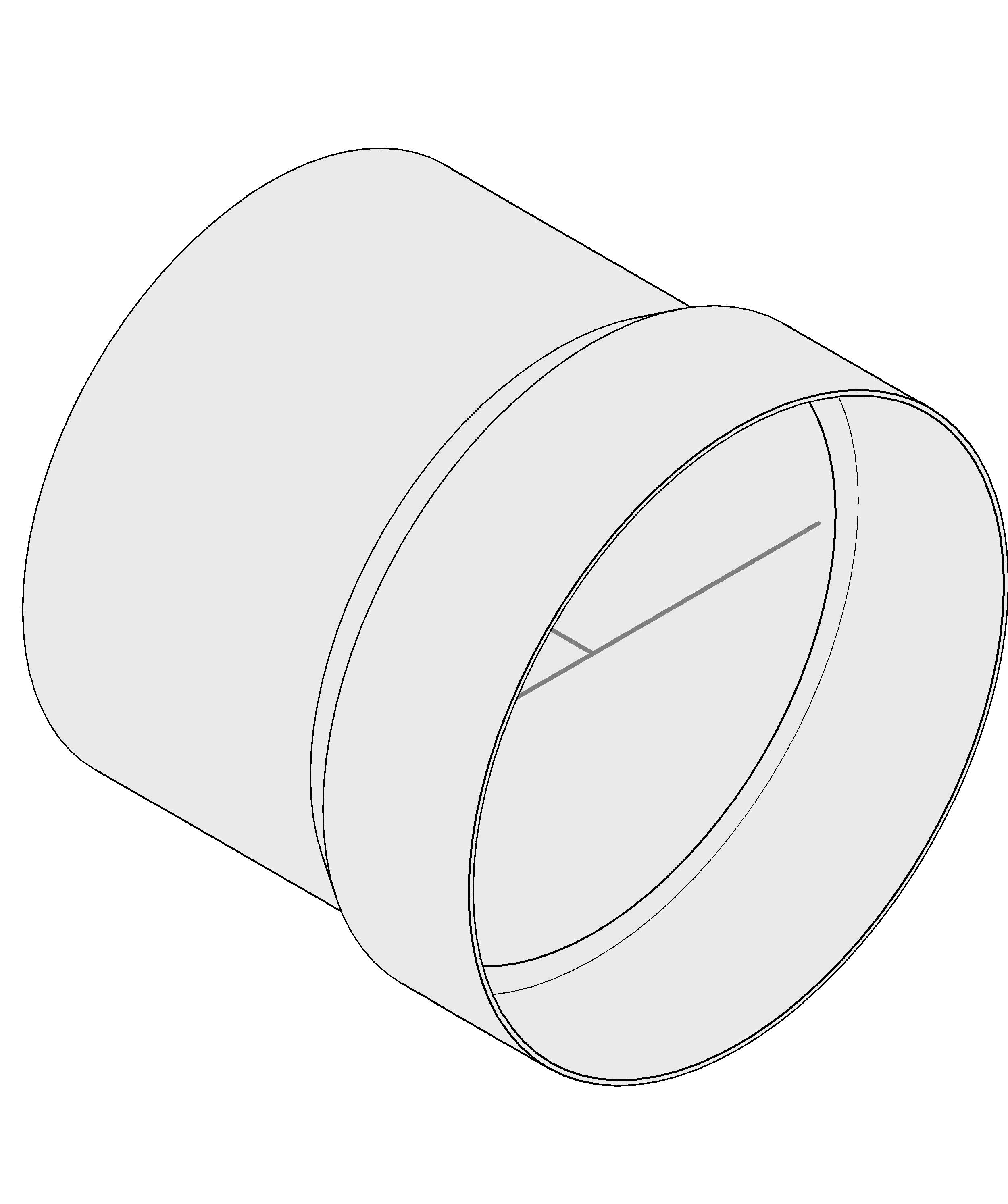 Pipe Fitting Adap Bushing PVC revit family free download