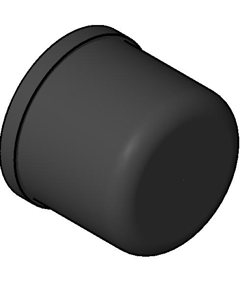 Pipe Fitting Blind Plug Cast Iron revit family free download
