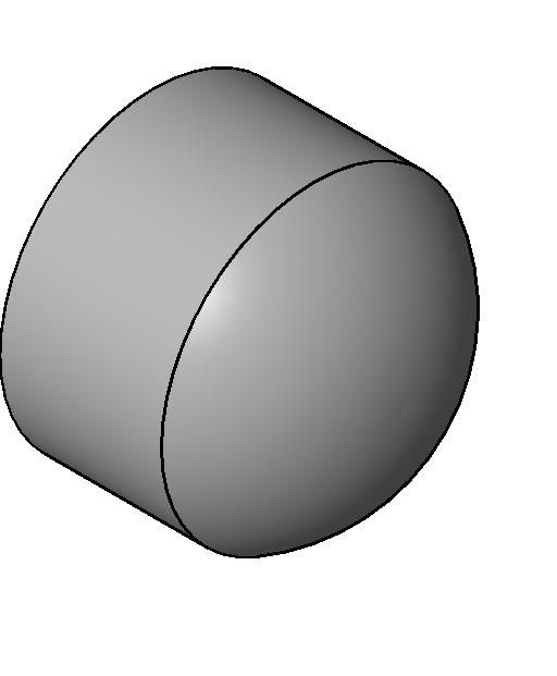 Pipe Fitting Cap CPVC revit family free download