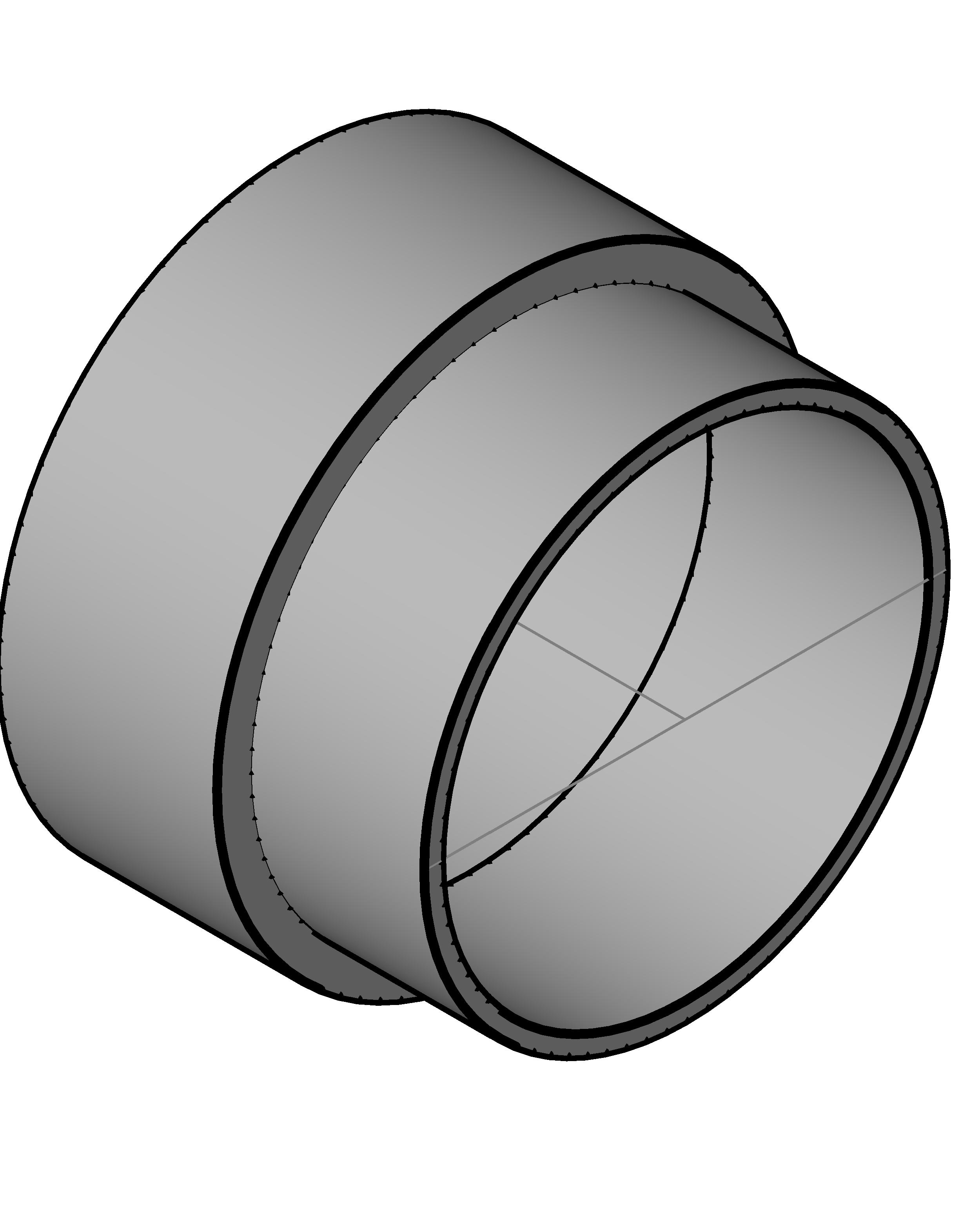 Pipe Fitting Cleanout Adapter CPVC revit family free download