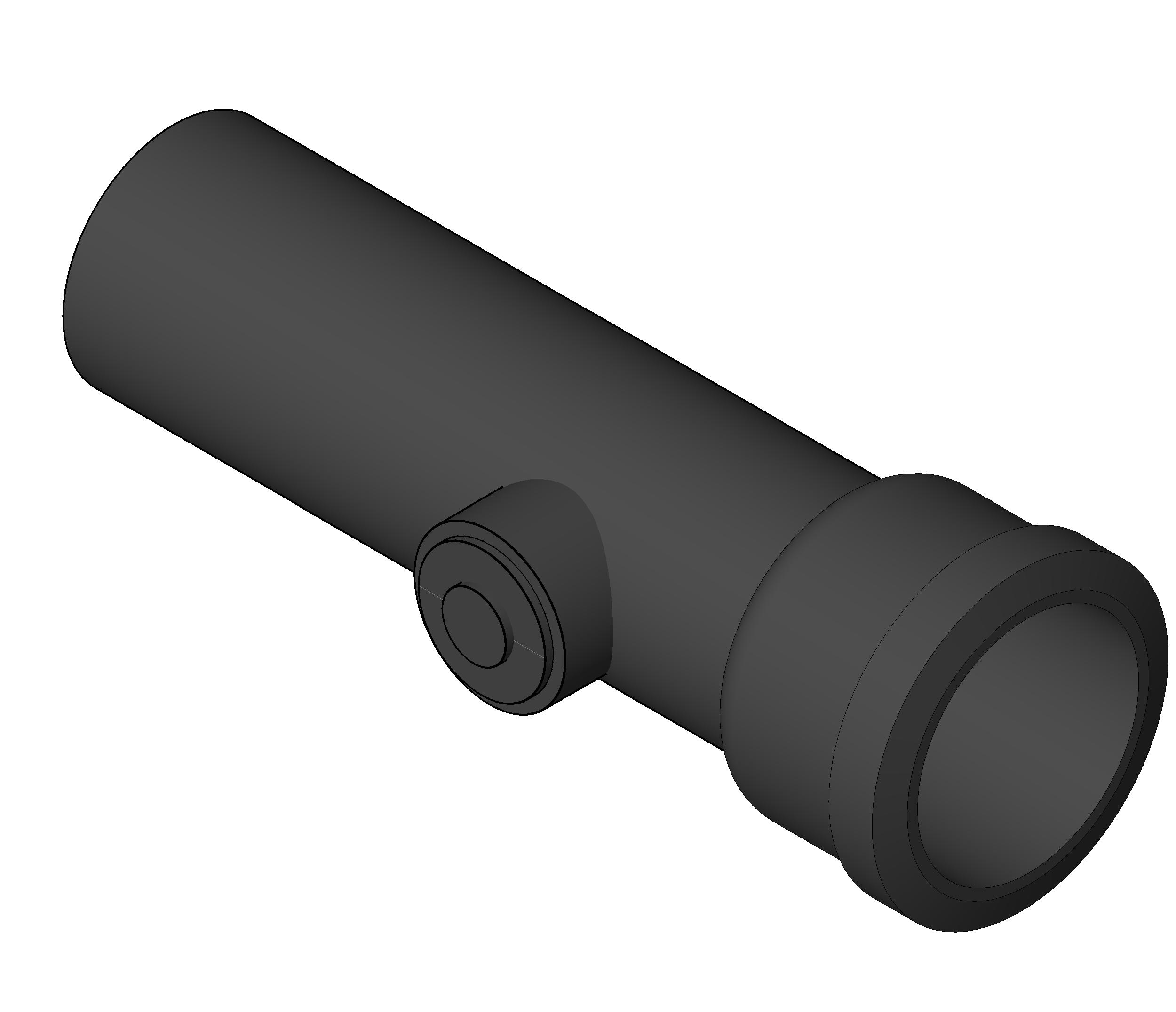 Pipe Fitting Cleanout Tee Brass Plug Cast Iron revit family free download