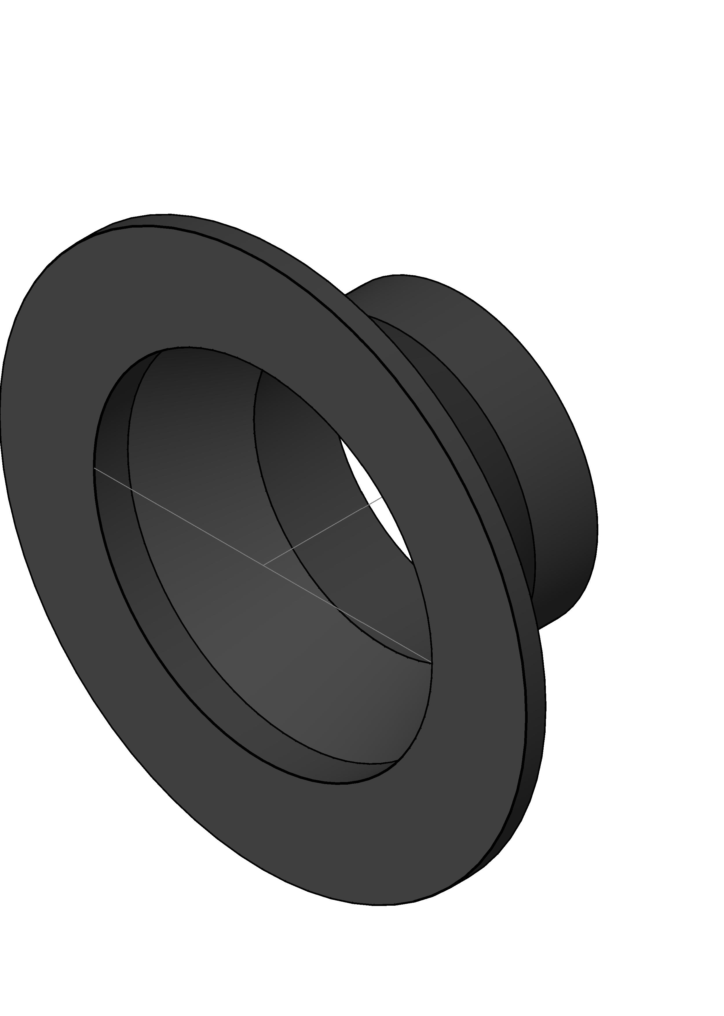 Pipe Fitting Closet Flange Adjustable ABS 2 revit family free download